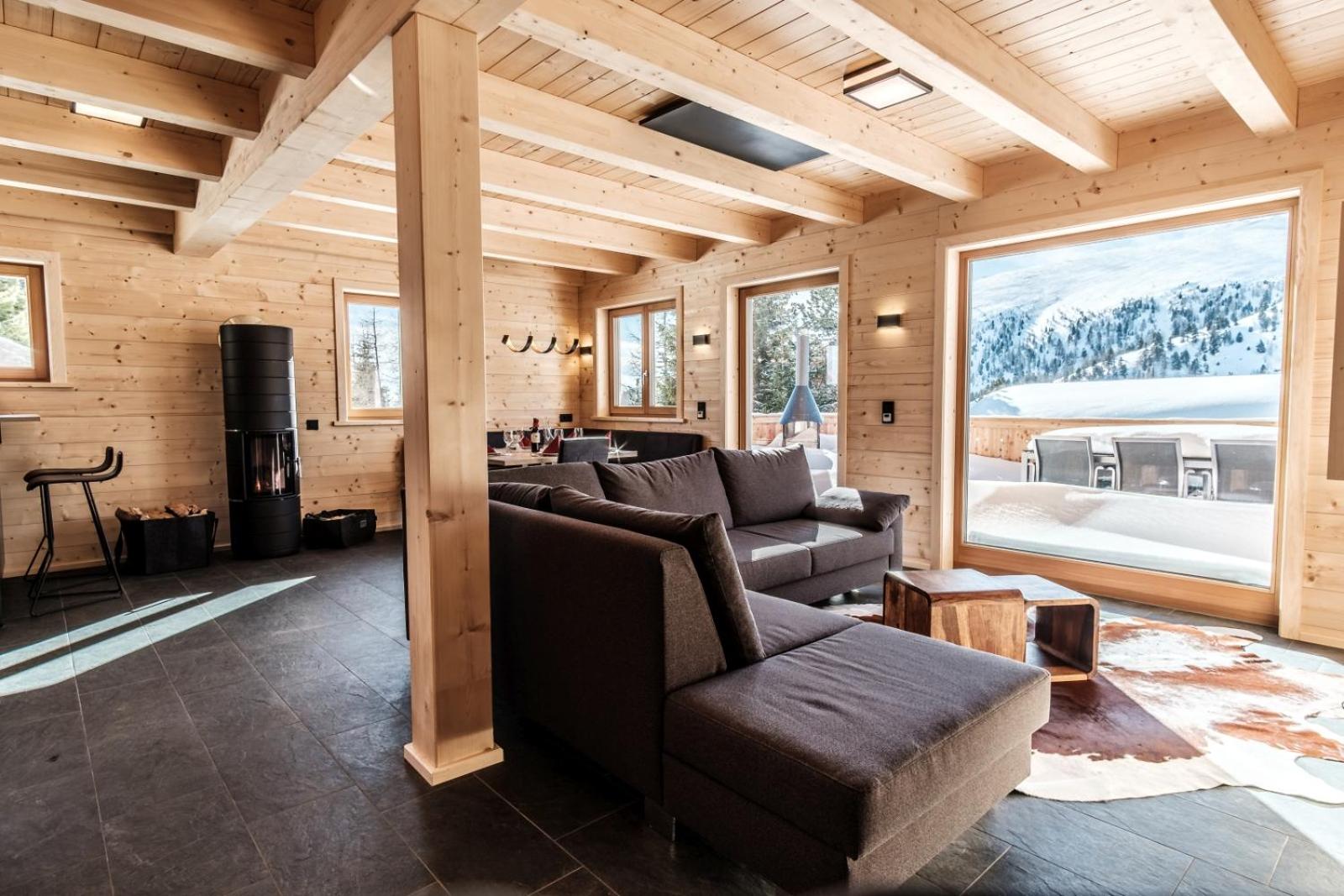 Heidi Chalets Falkertsee - Luxuschalet Bergwinter