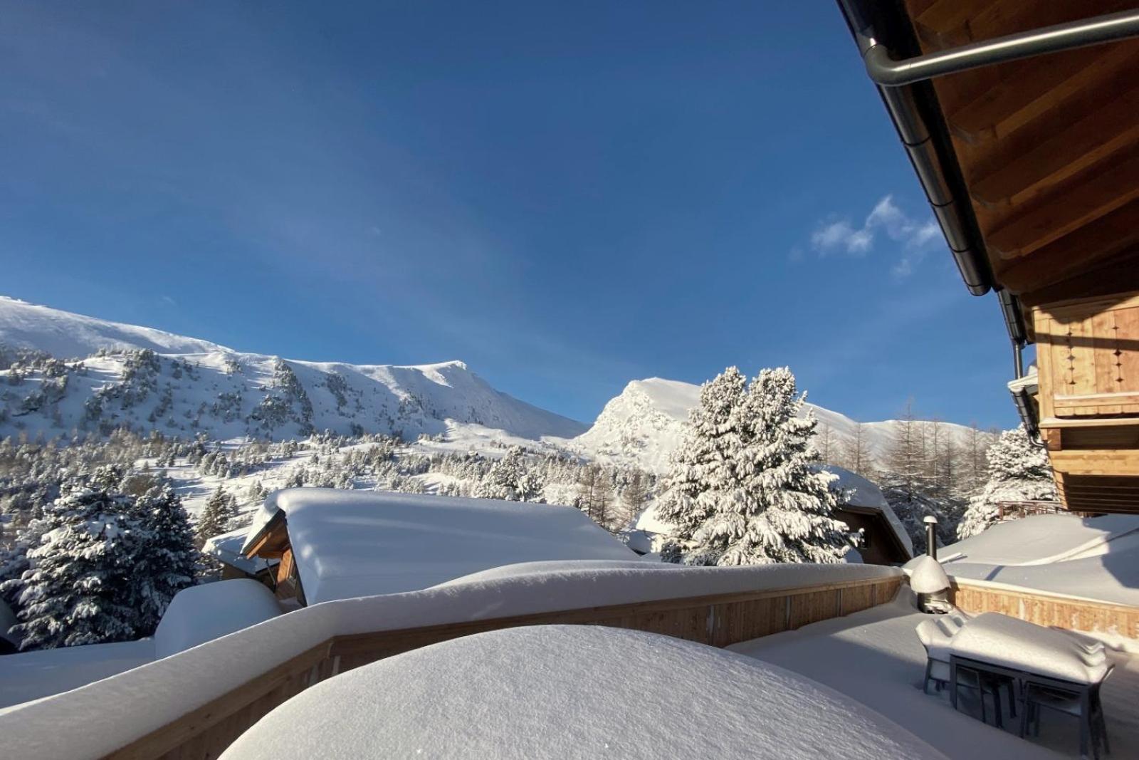 Heidi Chalets Falkertsee - Luxuschalet Bergwinter