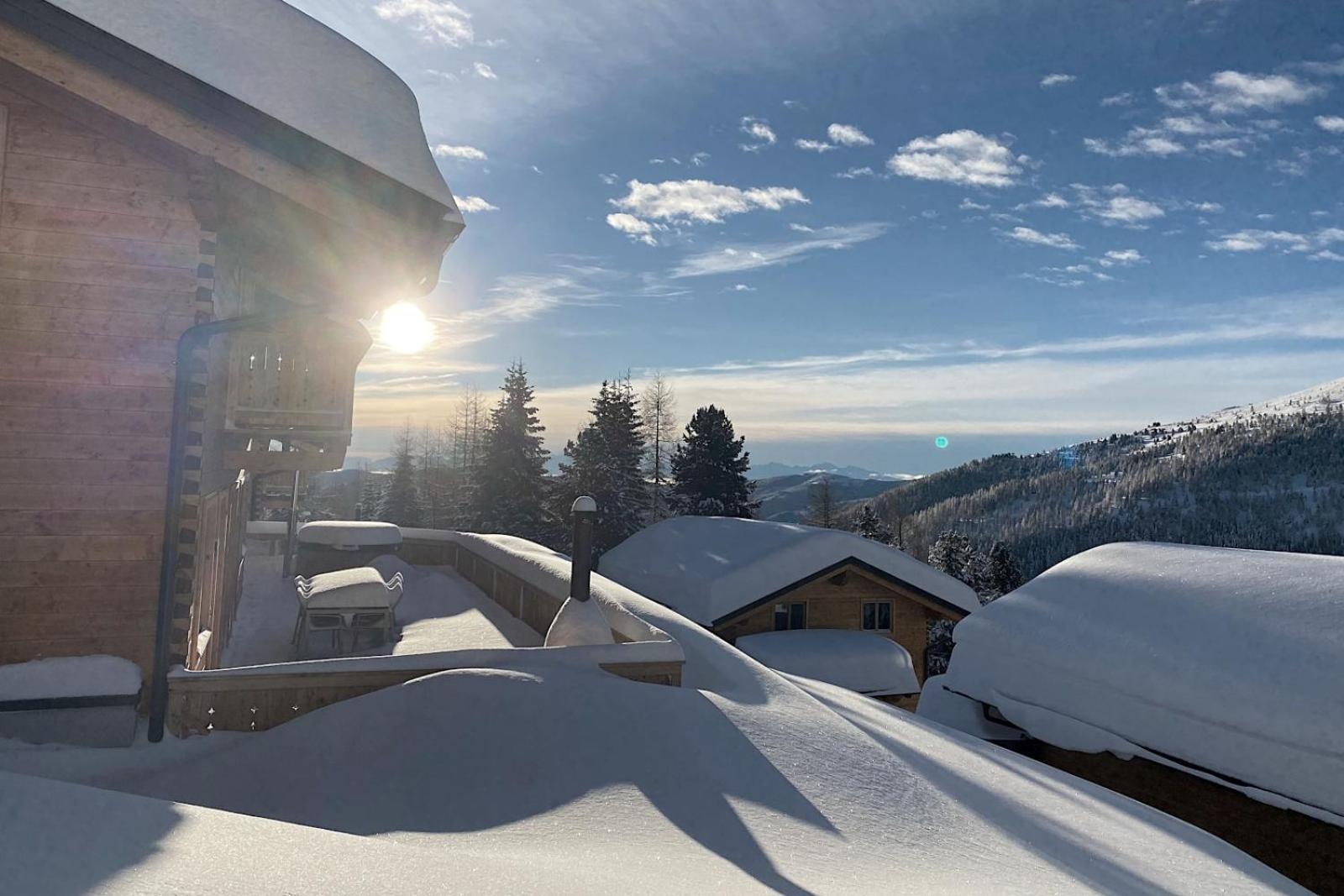 Heidi Chalets Falkertsee - Luxuschalet Bergwinter