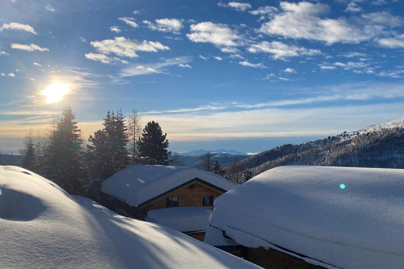 Heidi Chalets Falkertsee - Luxuschalet Bergwinter