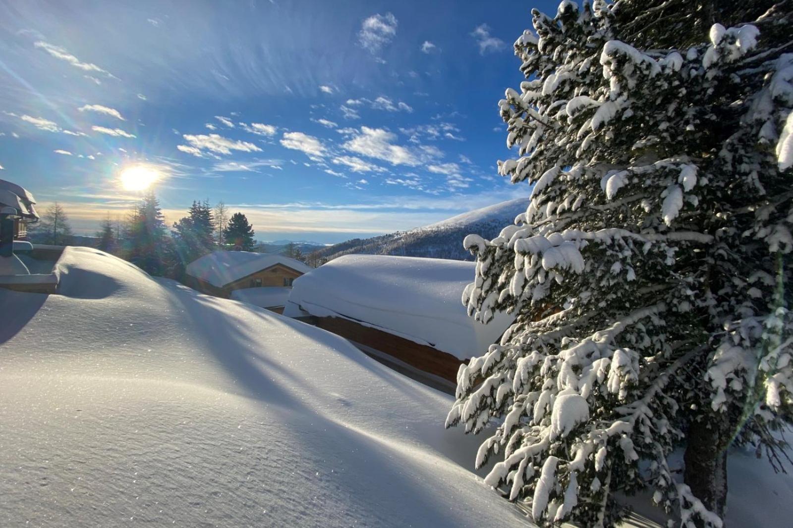 Heidi Chalets Falkertsee - Luxuschalet Bergwinter
