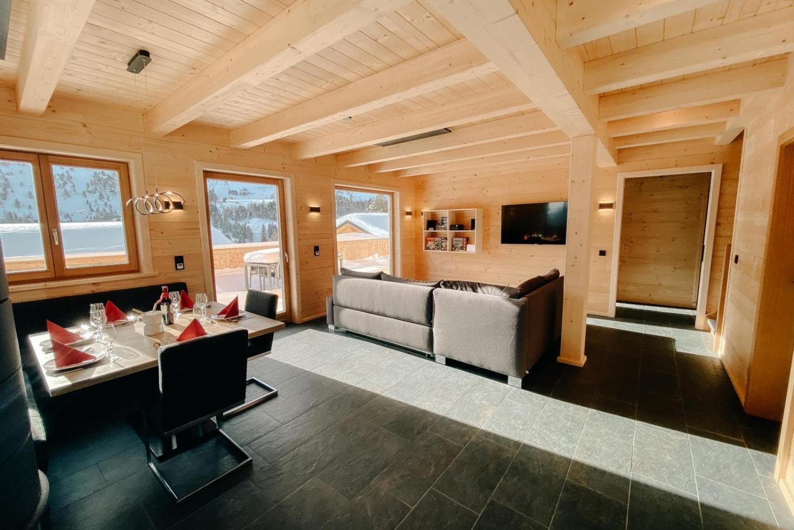 Heidi Chalets Falkertsee - Luxuschalet Bergwinter