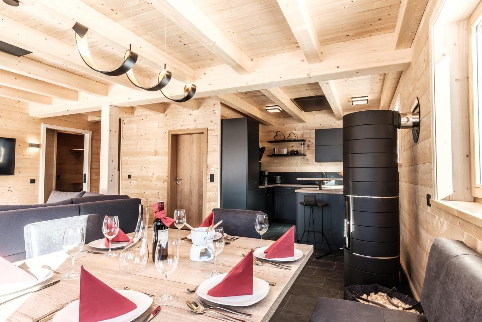 Heidi Chalets Falkertsee - Luxuschalet Bergwinter