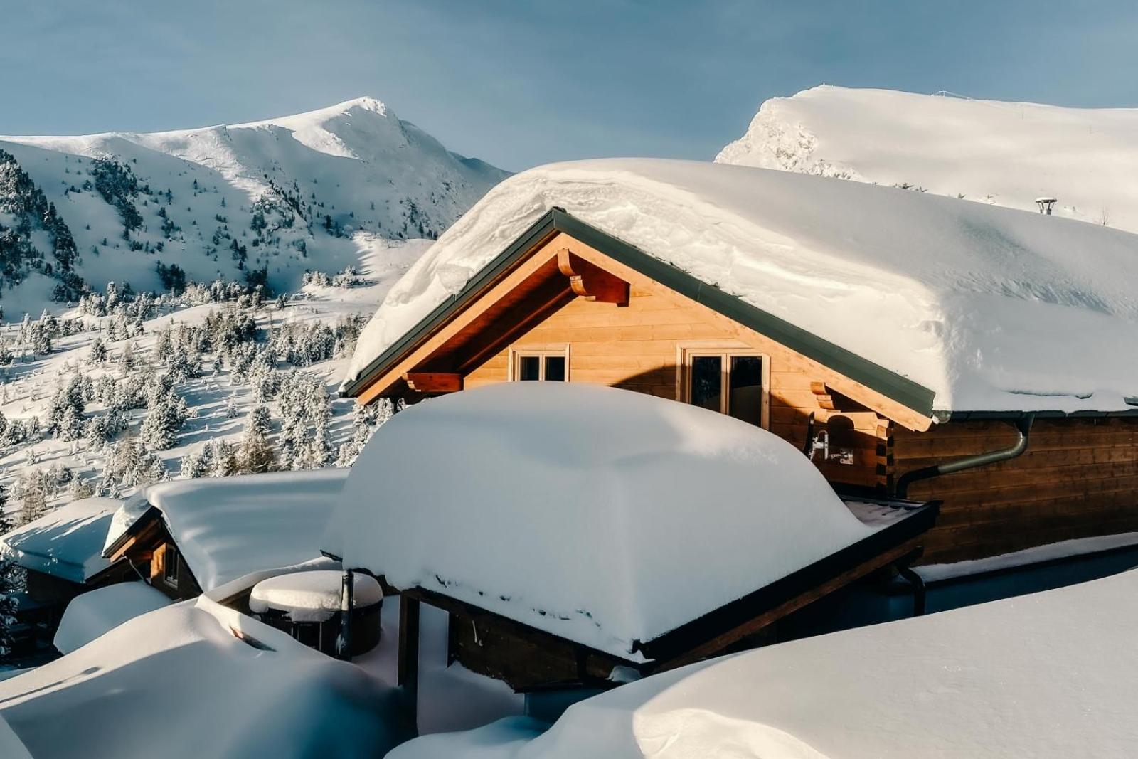 Heidi Chalets Falkertsee - Luxuschalet Bergwinter