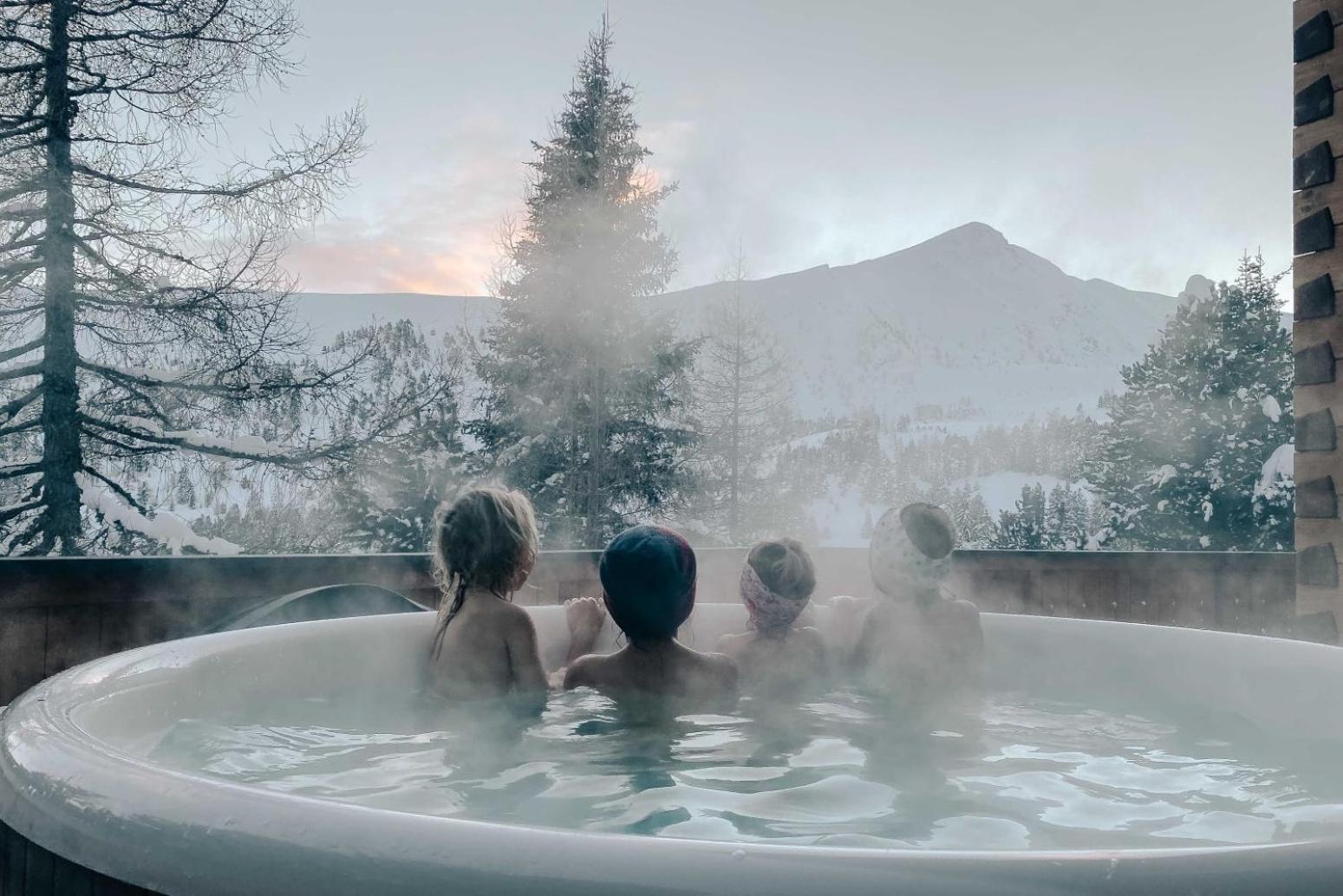 Heidi Chalets Falkertsee - Luxuschalet Bergwinter