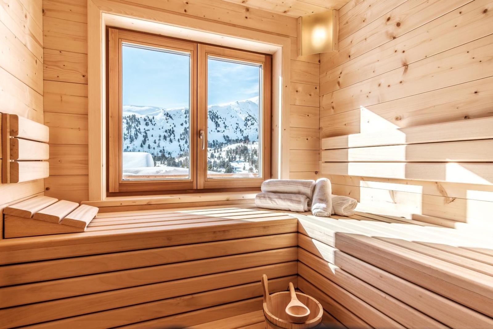 Heidi Chalets Falkertsee - Luxuschalet Bergwinter