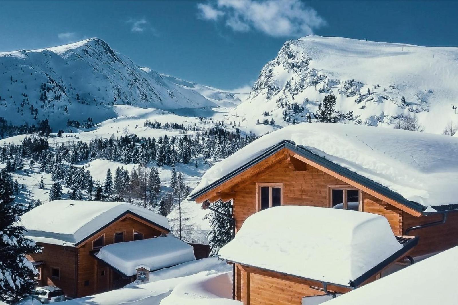 Heidi Chalets Falkertsee - Luxuschalet Bergwinter