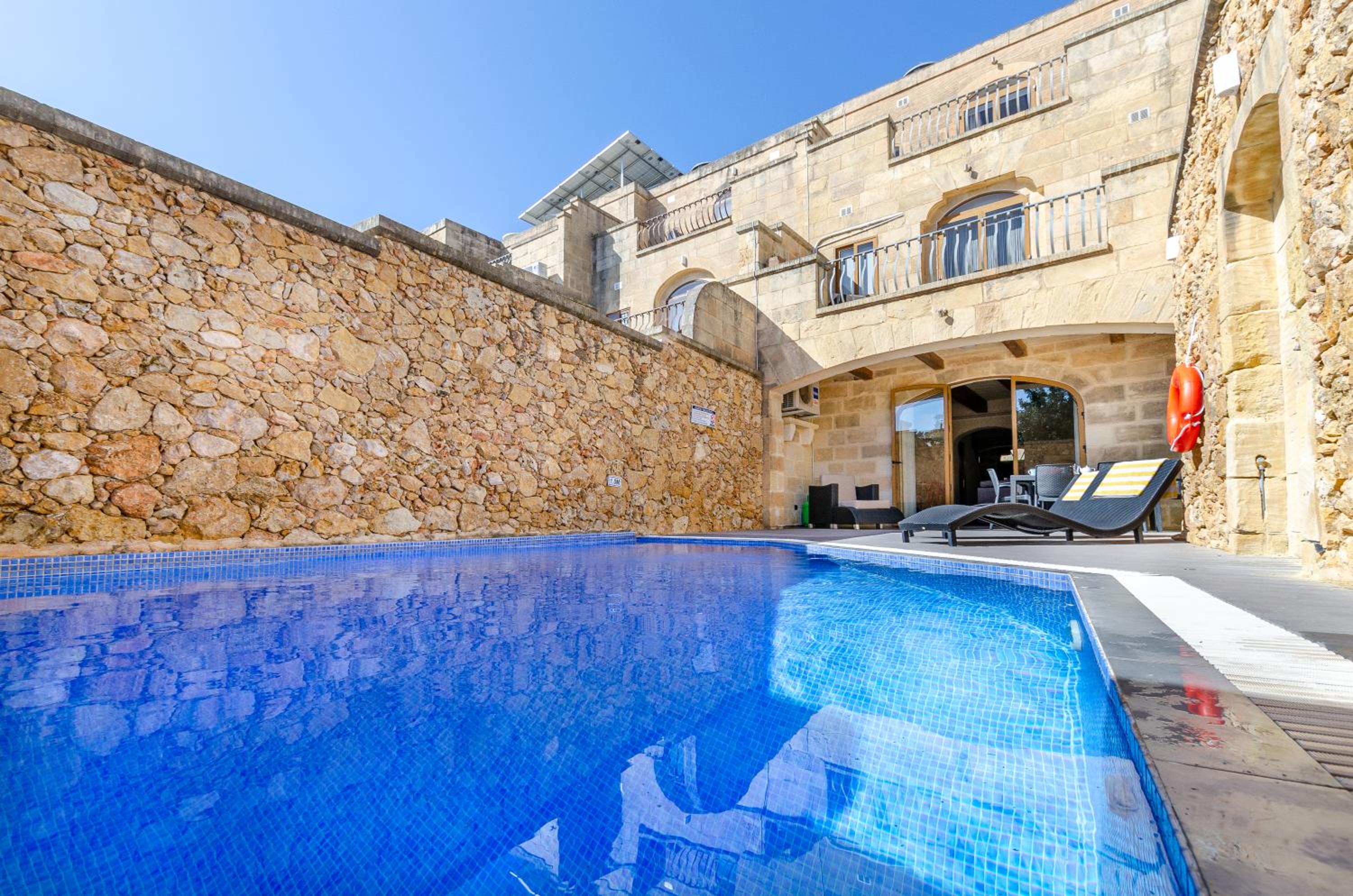 A Popular Pet Friendly Villa with a Pool, Gozo