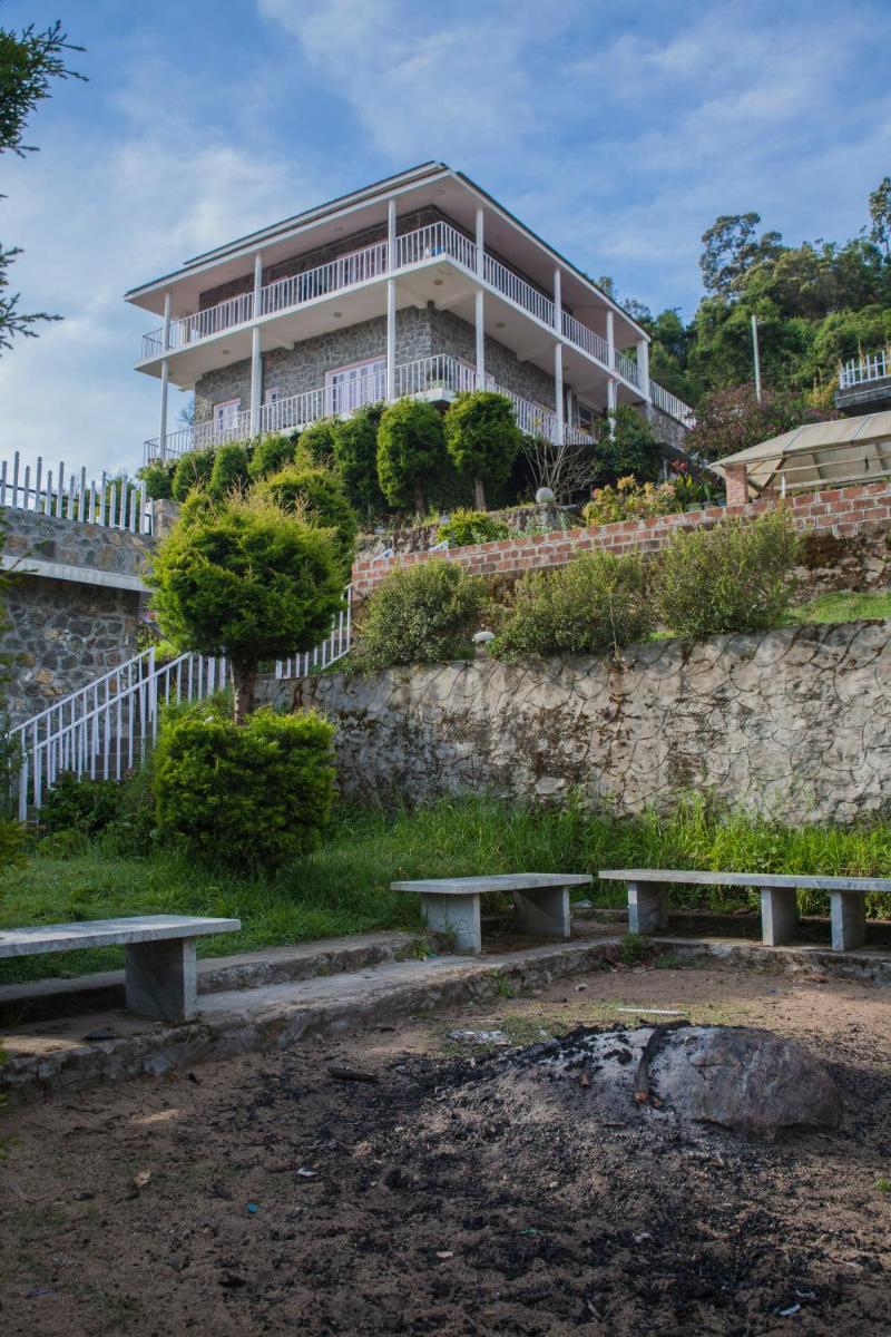 outdoor BBQ area