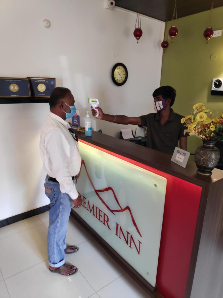hotel reception