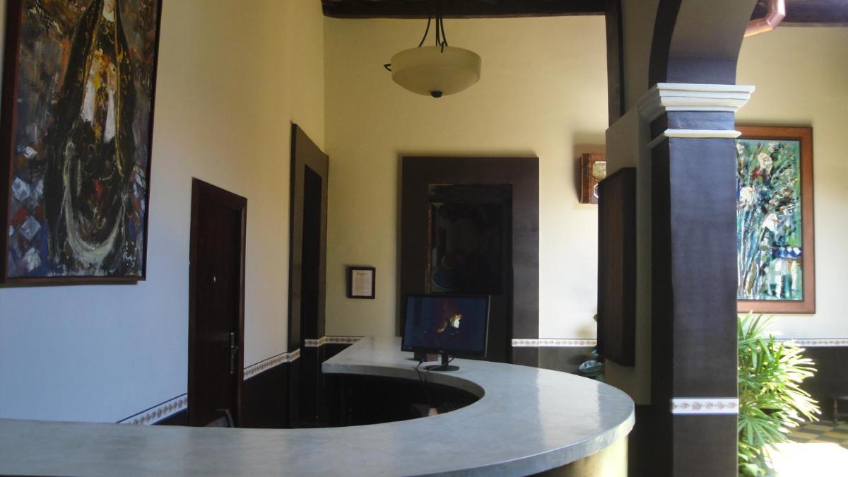 hotel reception