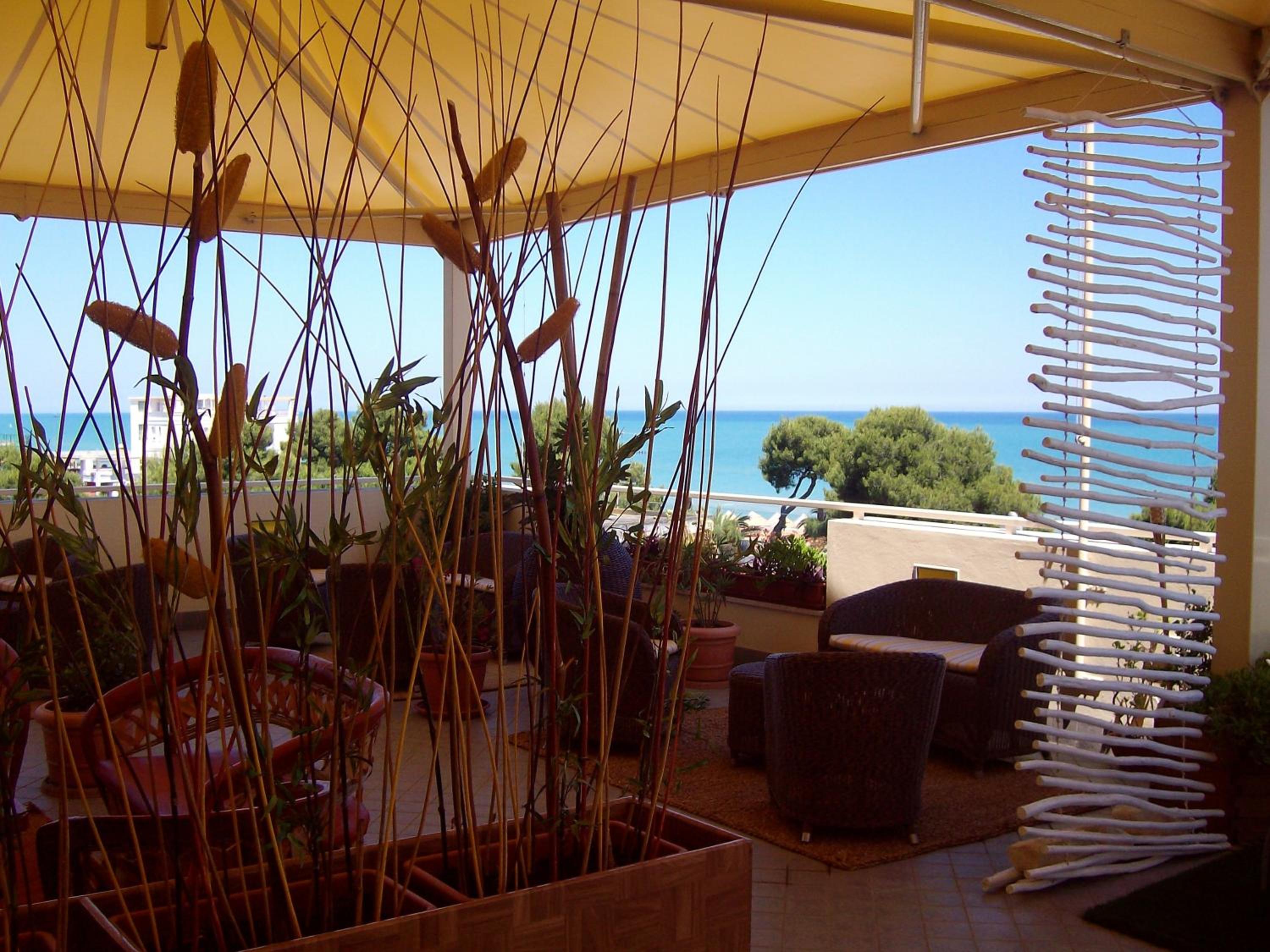 outdoor BBQ area