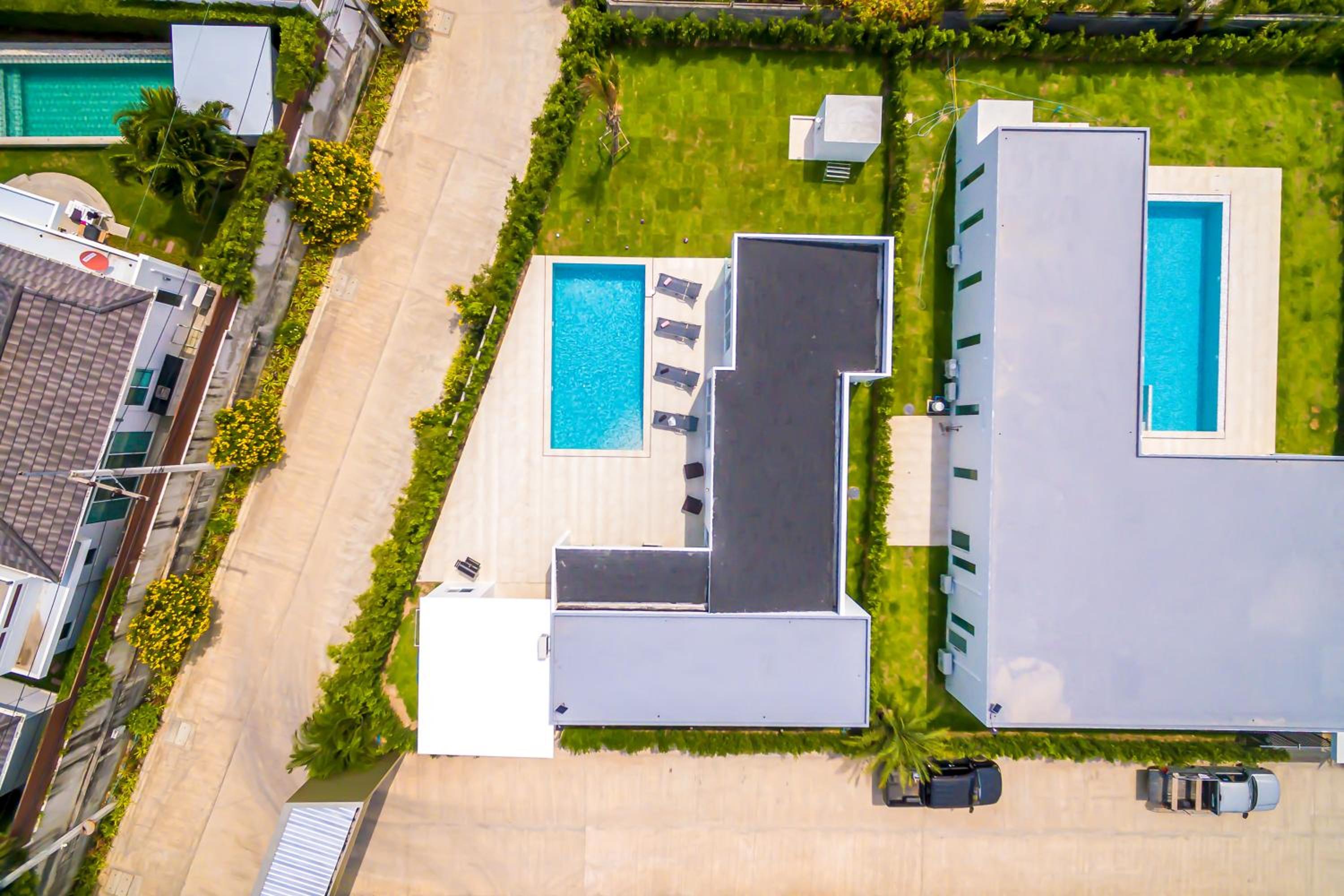 Modern 3 Bedroom Private Pool Villa KH-A1 view 4