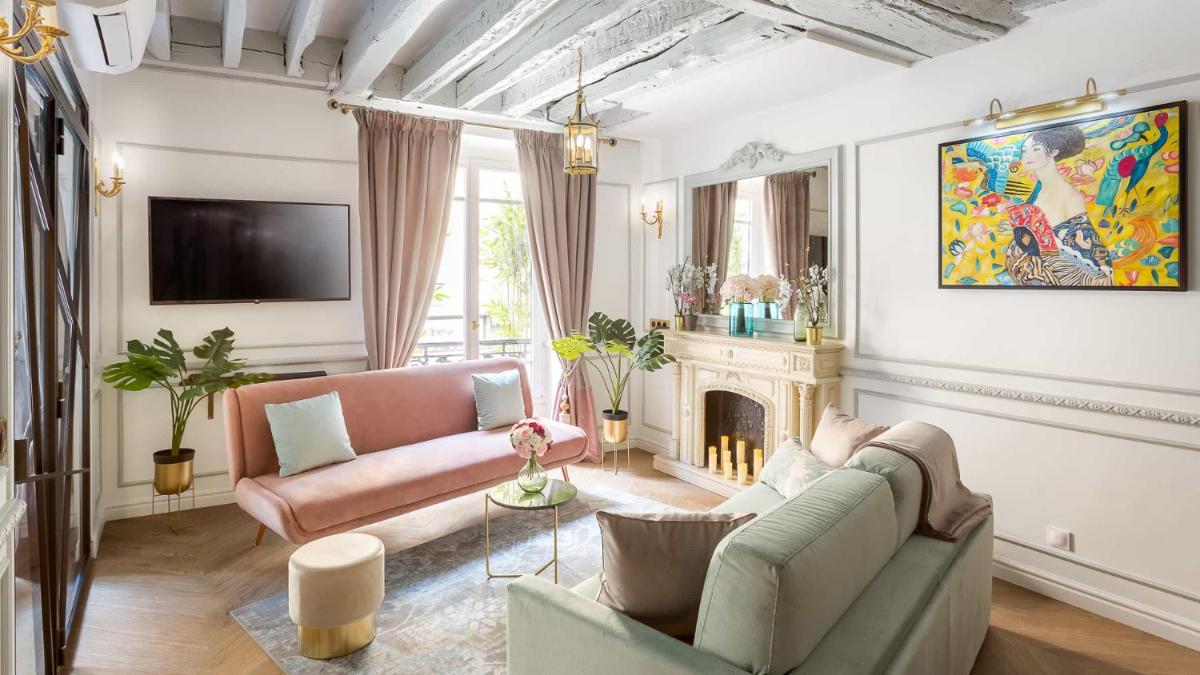 Luxury 4 bedroom 3 bathroom Aristocratic apartment - Louvre