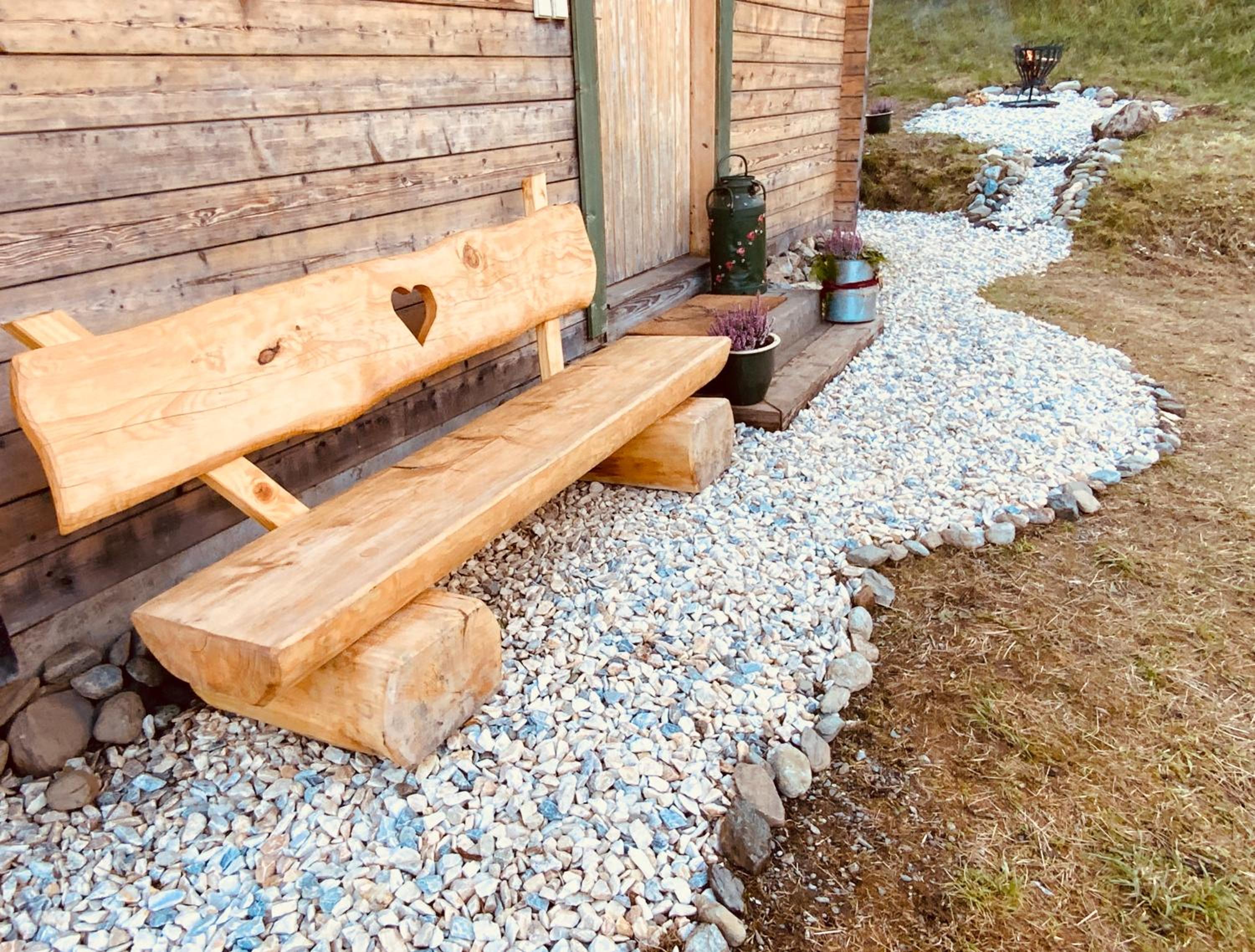 Zirbitz Hütte mit Sauna und Kamin