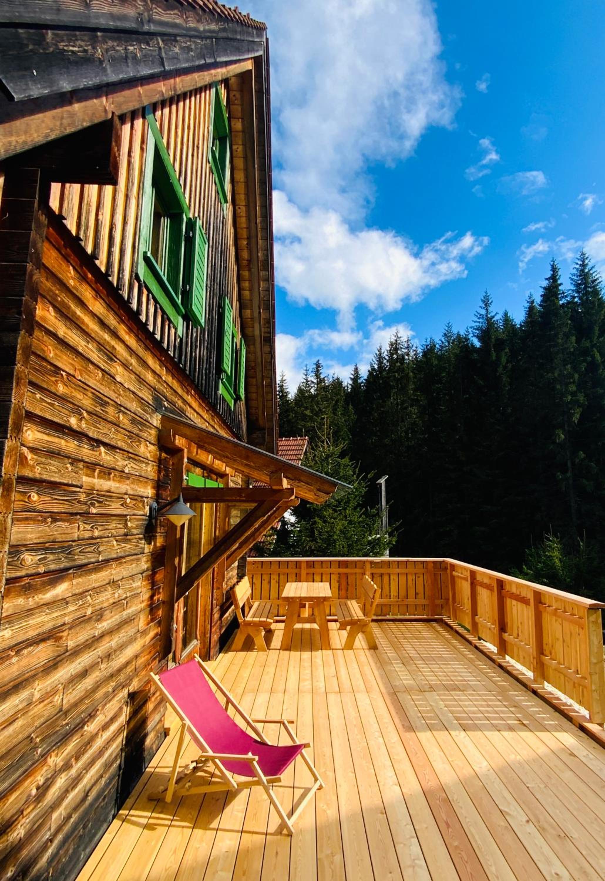 Zirbitz Hütte mit Sauna und Kamin