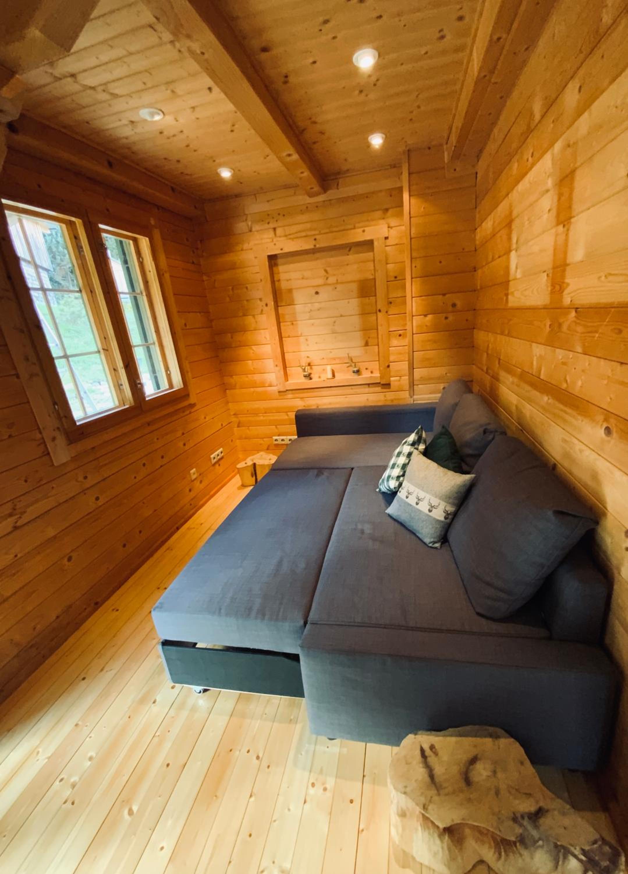 Zirbitz Hütte mit Sauna und Kamin