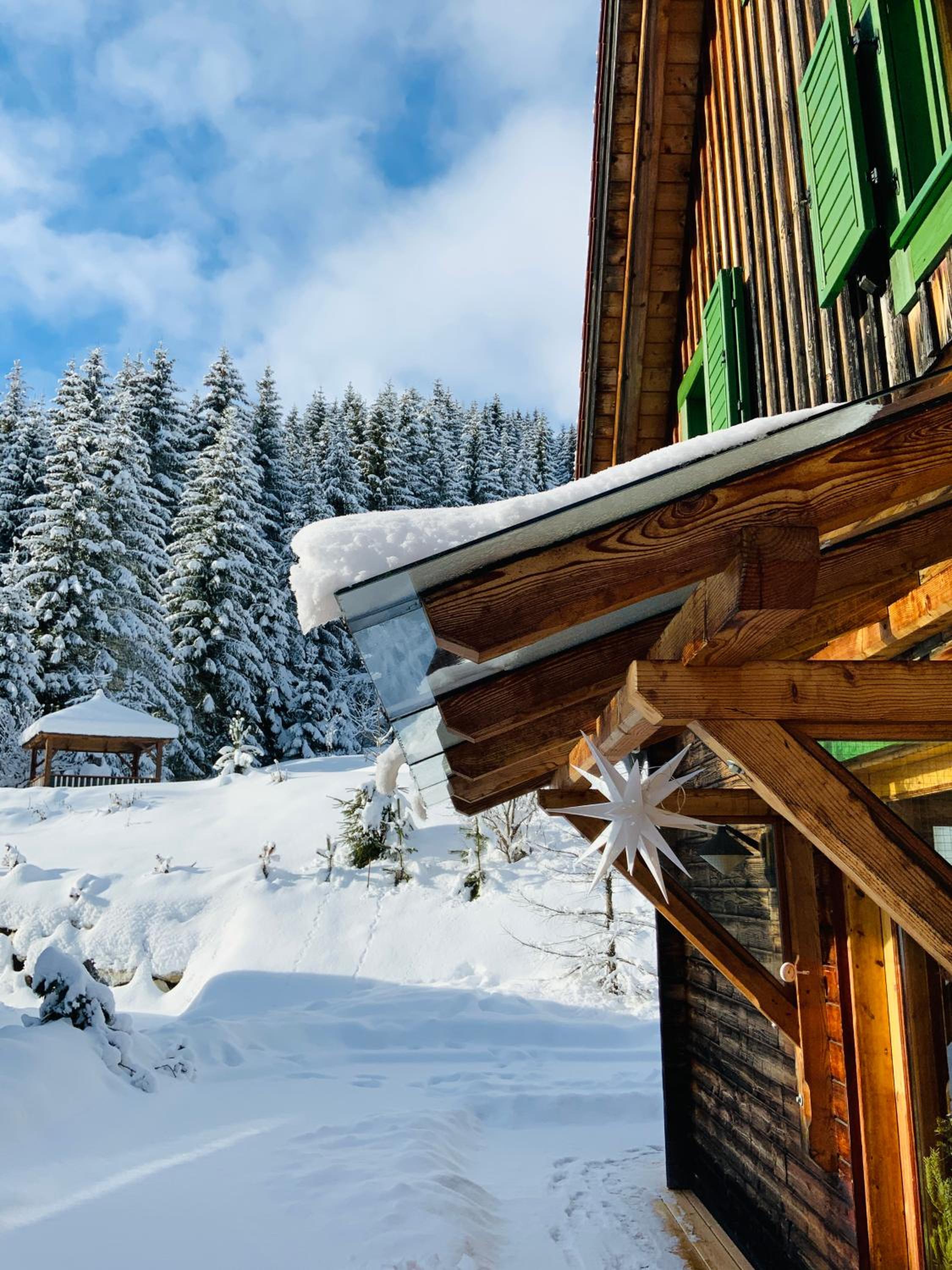 Zirbitz Hütte mit Sauna und Kamin