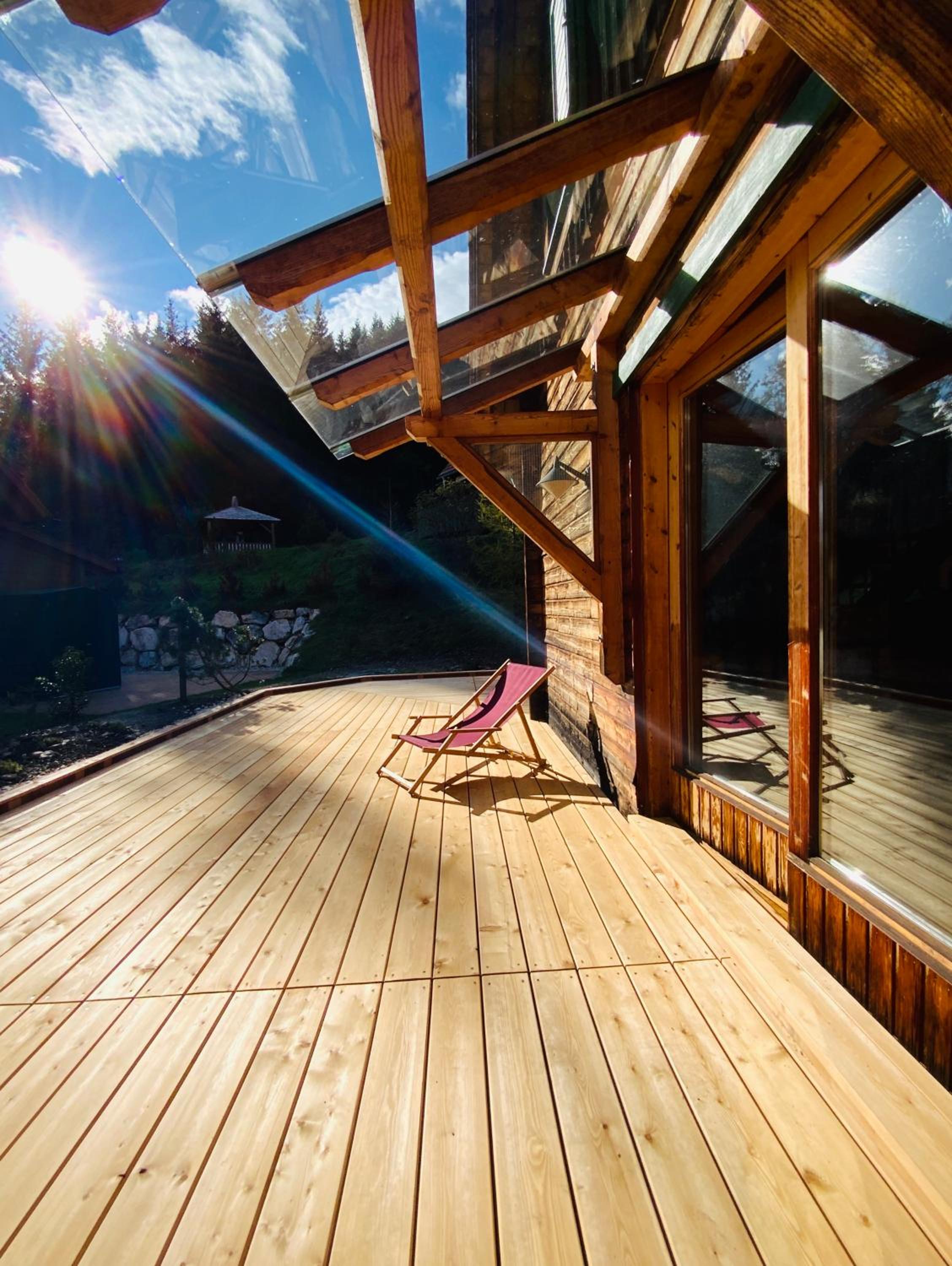 Zirbitz Hütte mit Sauna und Kamin