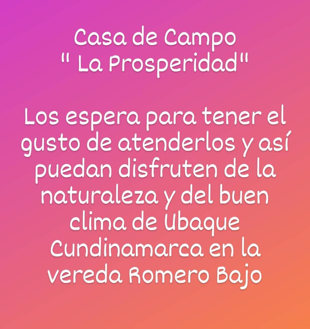 Casa de Campo La Prosperidad