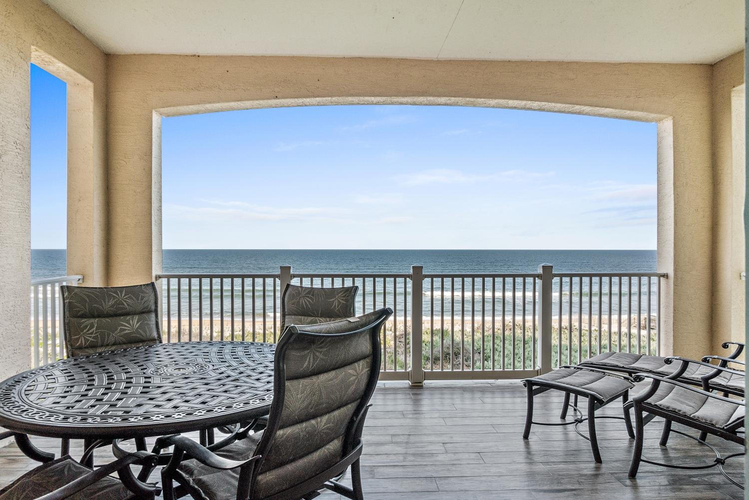 New Luxury Ocean Front 3 bedroom2 bath condo sleeps 8 Cinnamon Beach Resort view 3