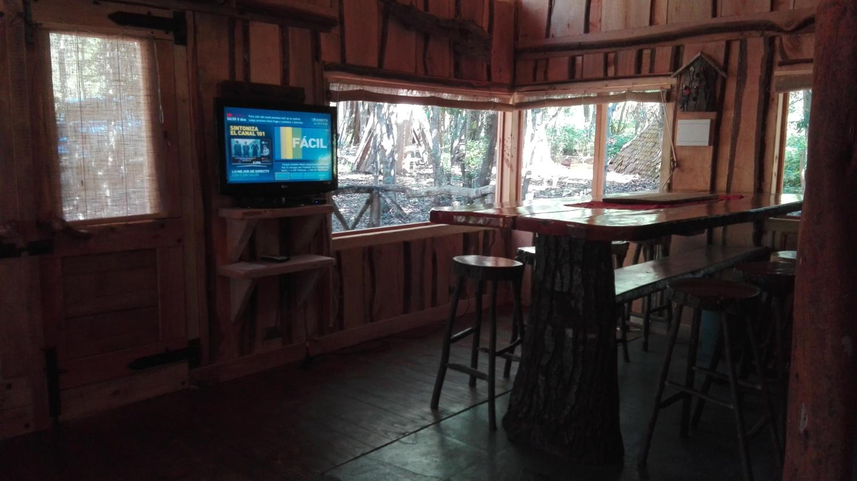 Wonderful rustic cabin, with native trees, with Rio Trancura, equipped view 3