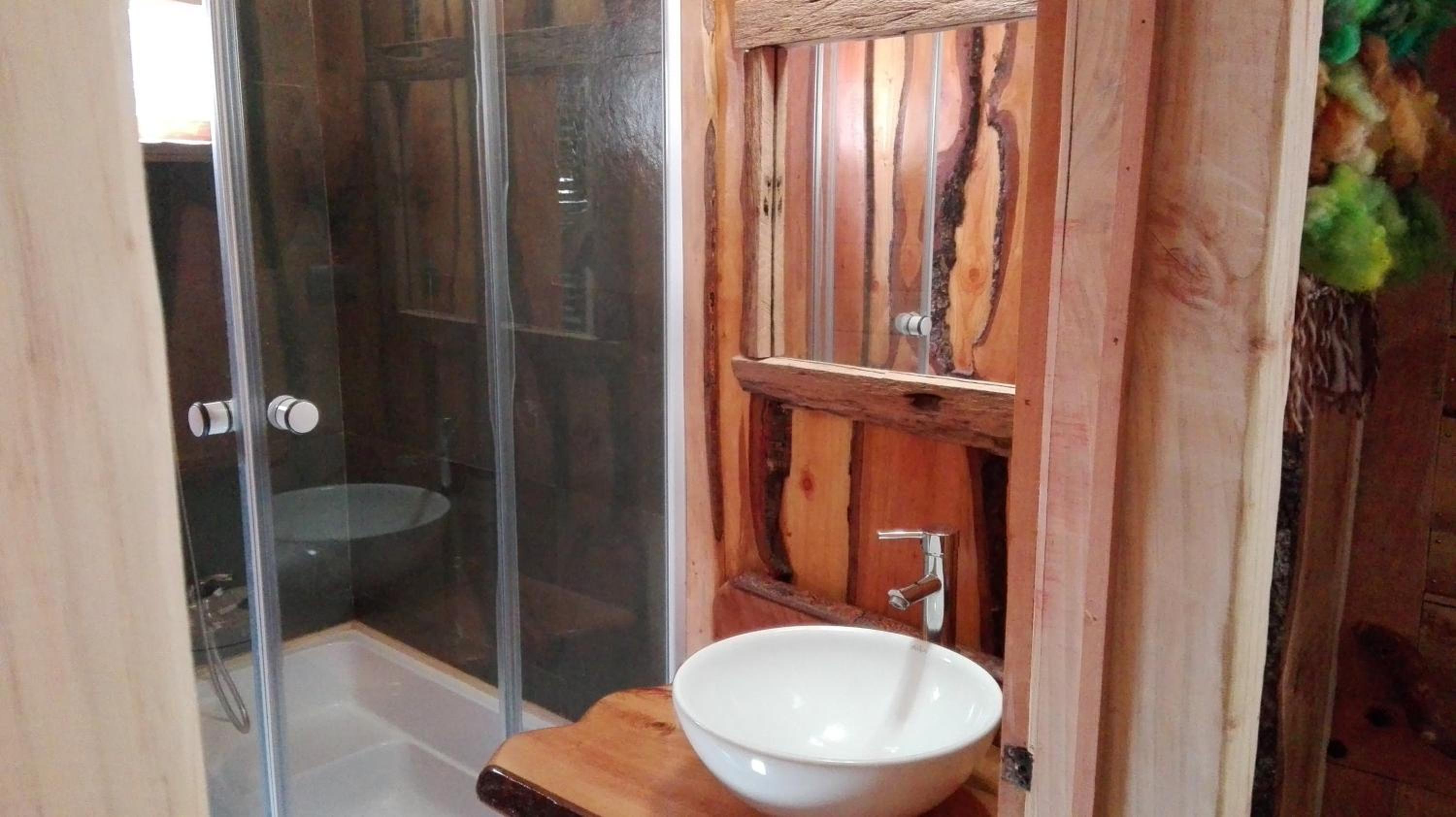 Wonderful rustic cabin, with native trees, with Rio Trancura, equipped view 5