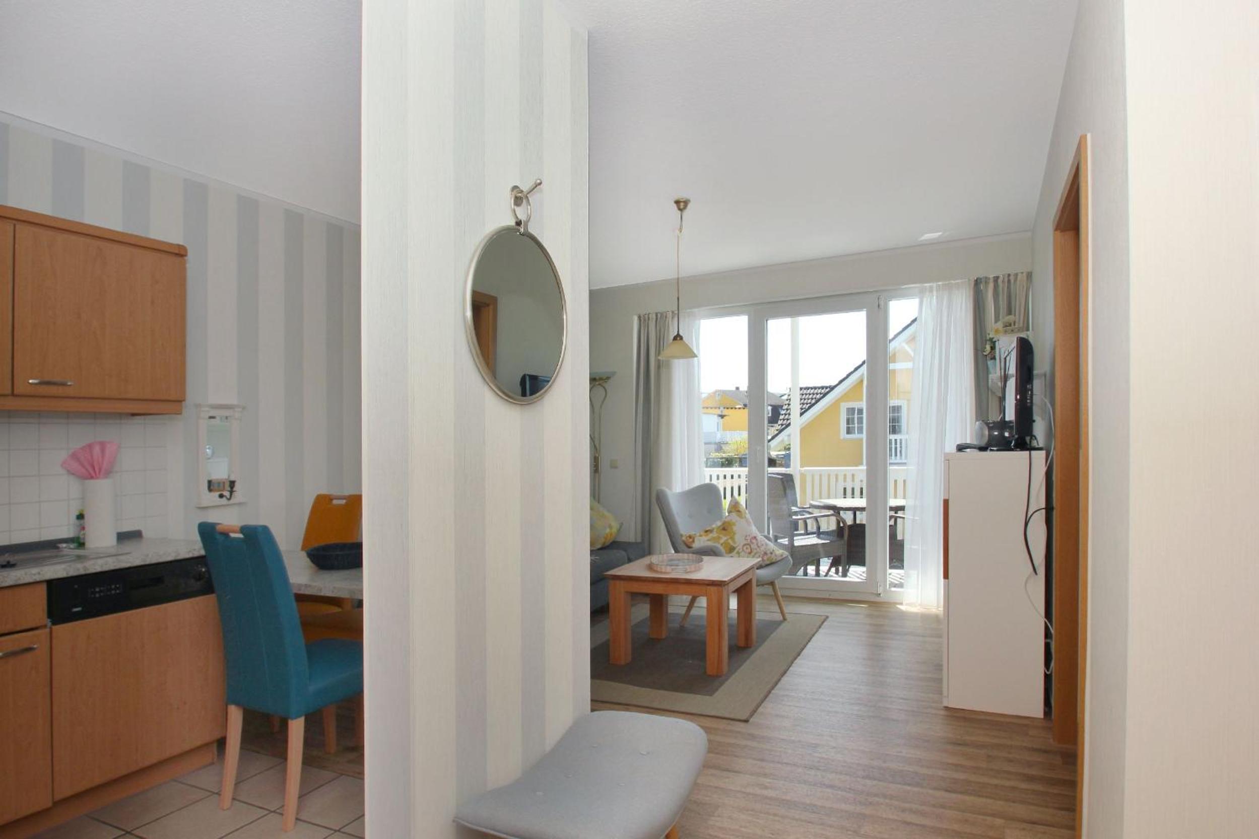 Villa Karola Ferienwohnung 12 mit Sauna- und Schwimmbadnutzung im AHOI Sellin