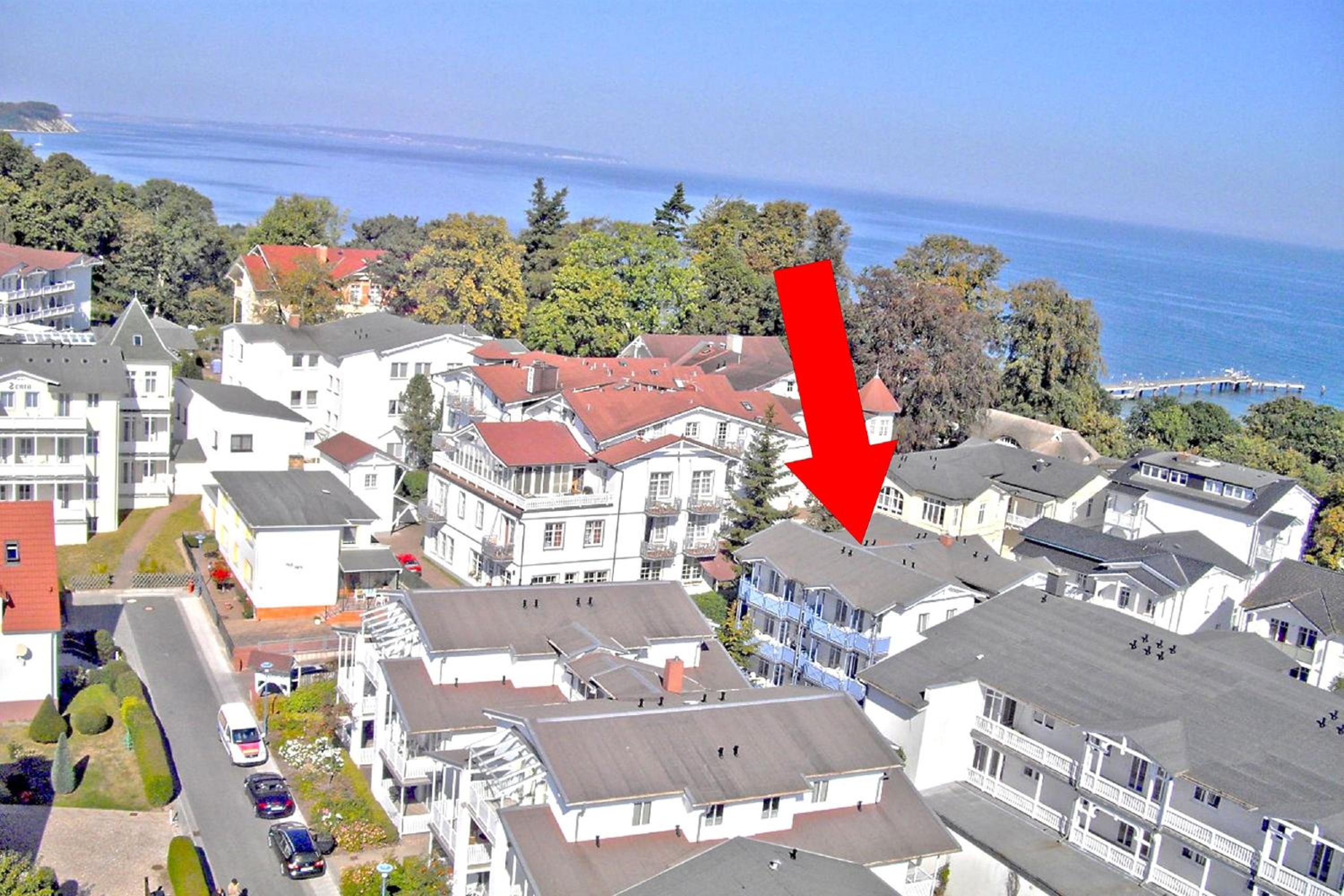 Villa Buskam Ferienwohnung 27 mit Sauna- und Schwimmbadnutzung im AHOI Sellin
