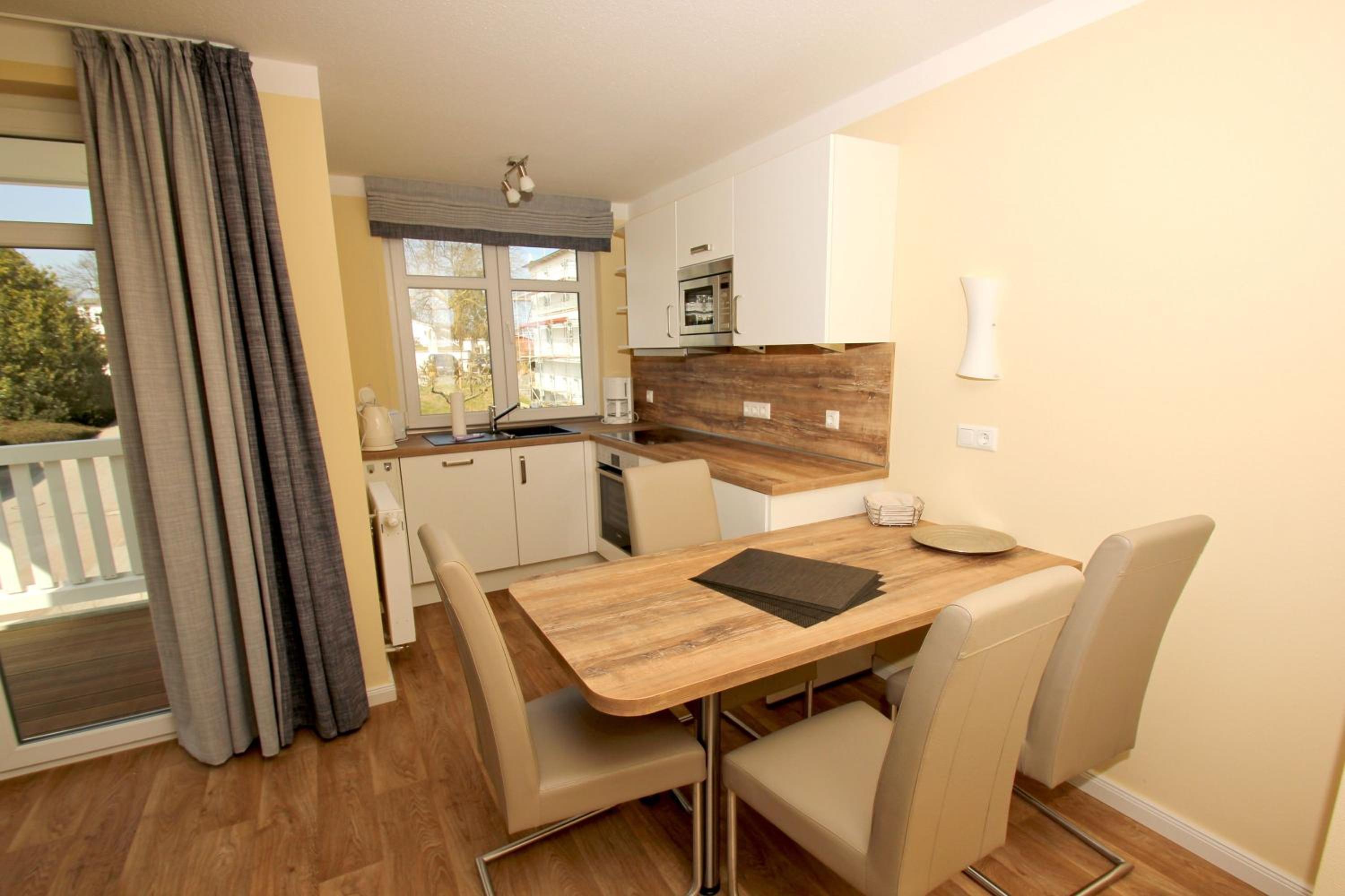 Meeresblickresidenzen Ferienwohnung Nr 54 mit Sauna- und Schwimmbadnutzung im AHOI Sellin
