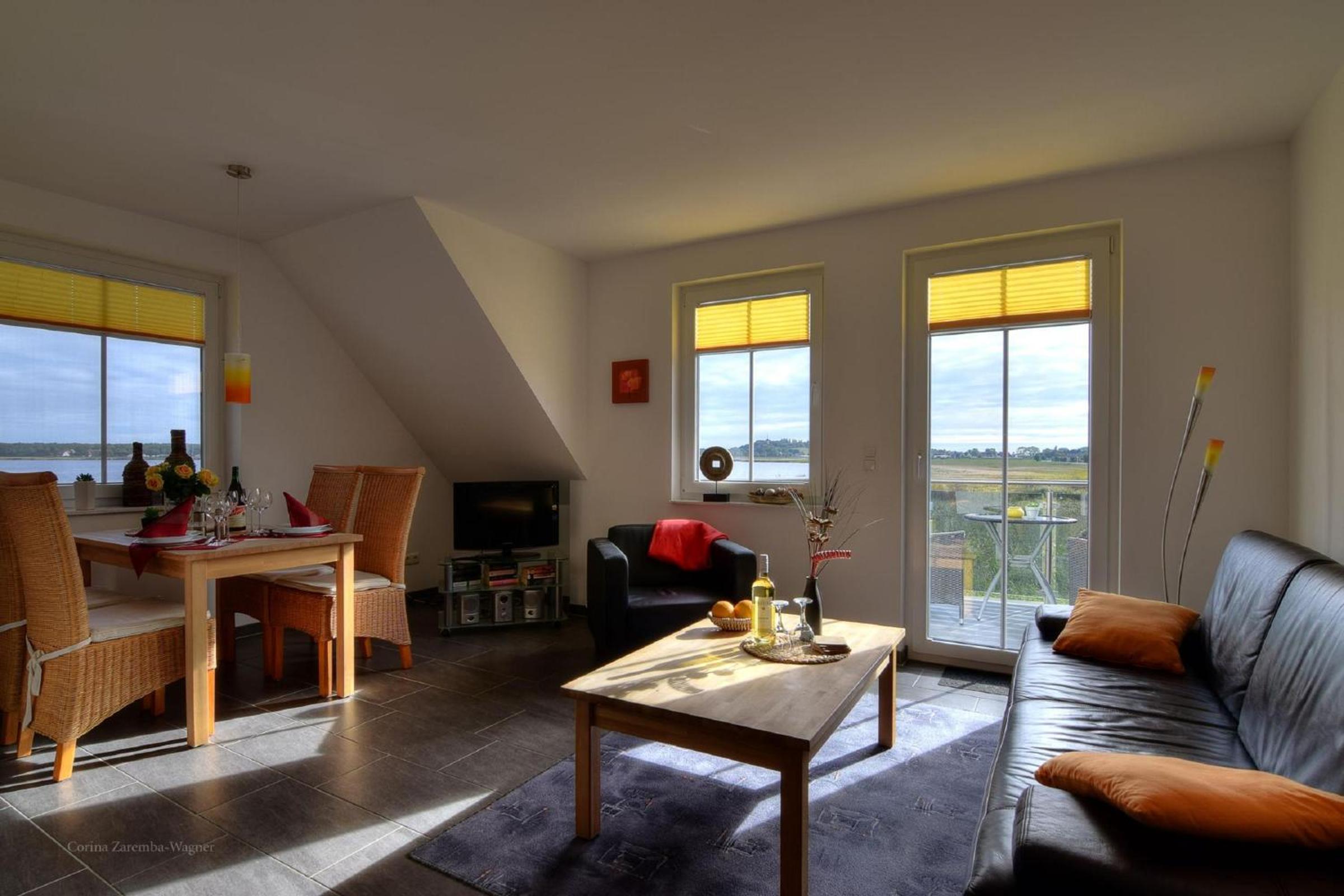 F-1084 ruegenreif FeWo 03 Meerblick, Balkon view 4