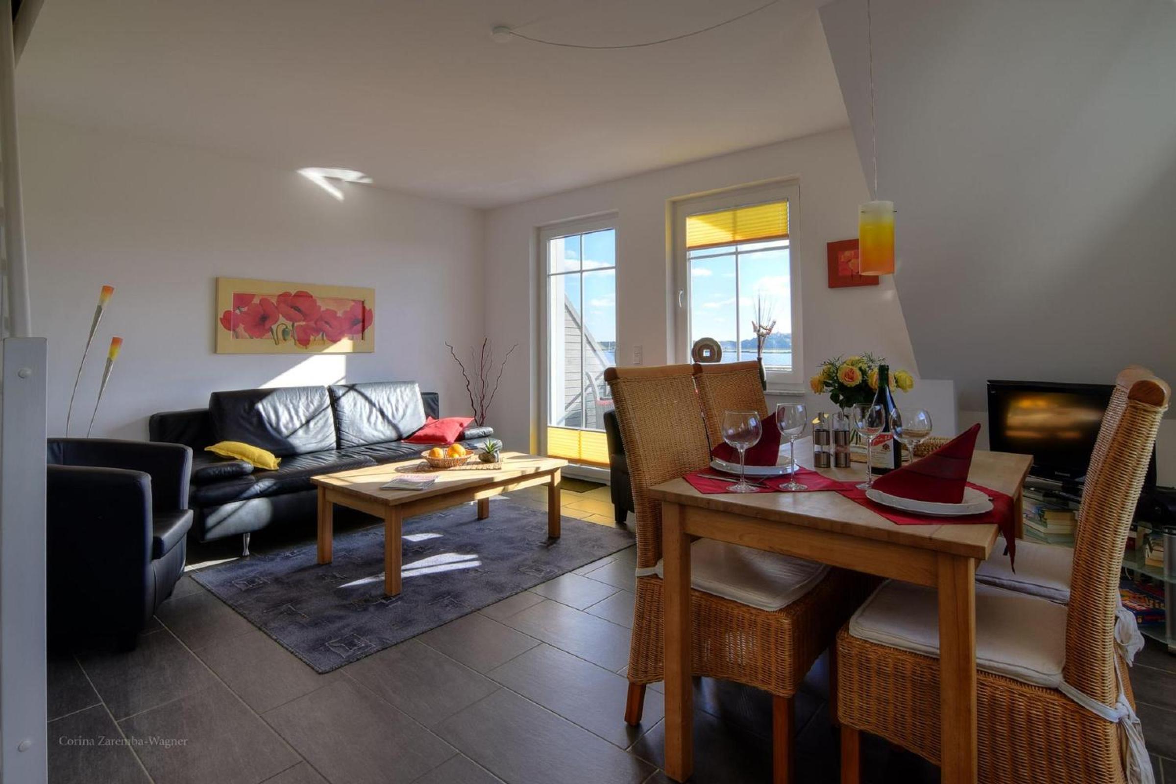 F-1084 ruegenreif FeWo 02 Meerblick, Balkon