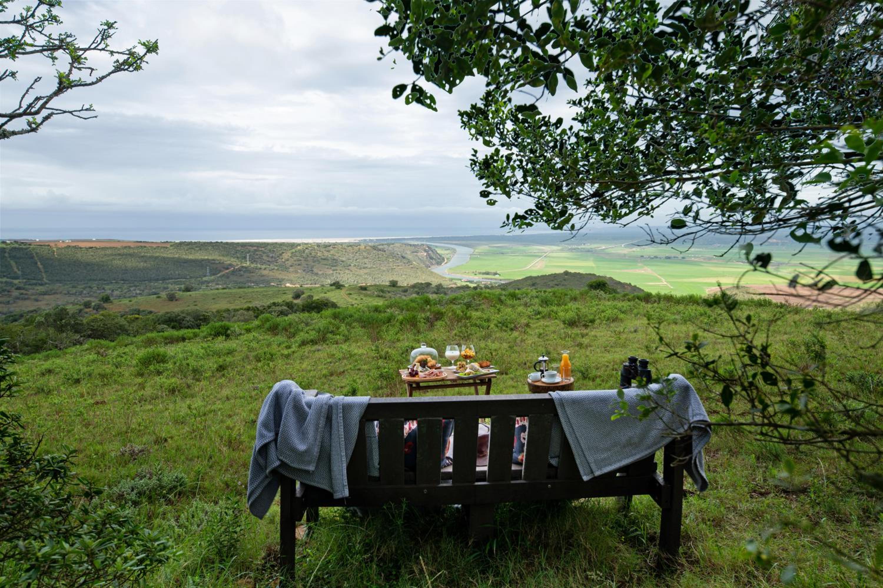 outdoor BBQ area