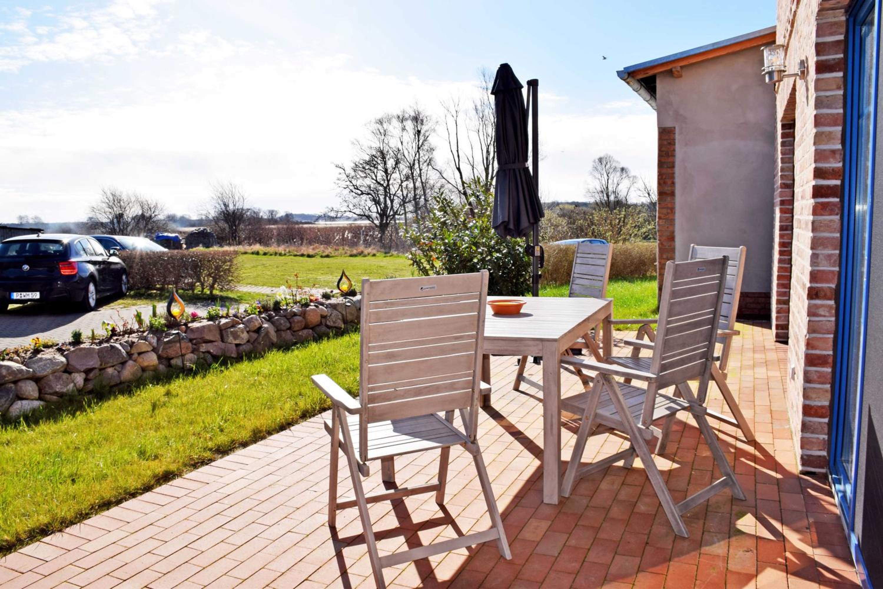 Ferienhaus zum Boddenstrand mit Ka view 2