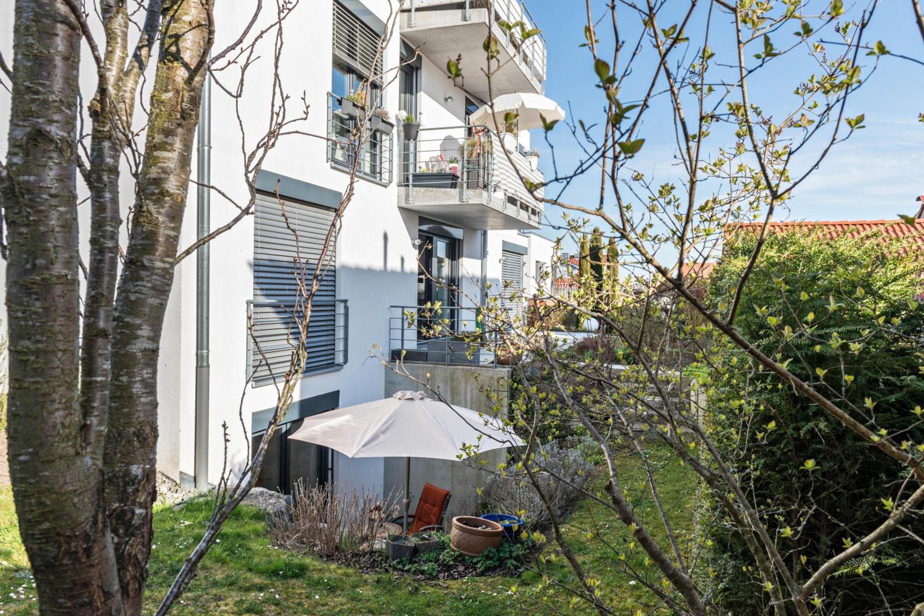 Ferienwohnung mit Gartenblick view 2
