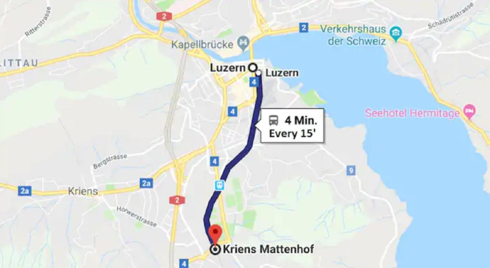Two bedroom apartment with Pilatus view near Lucerne view 3