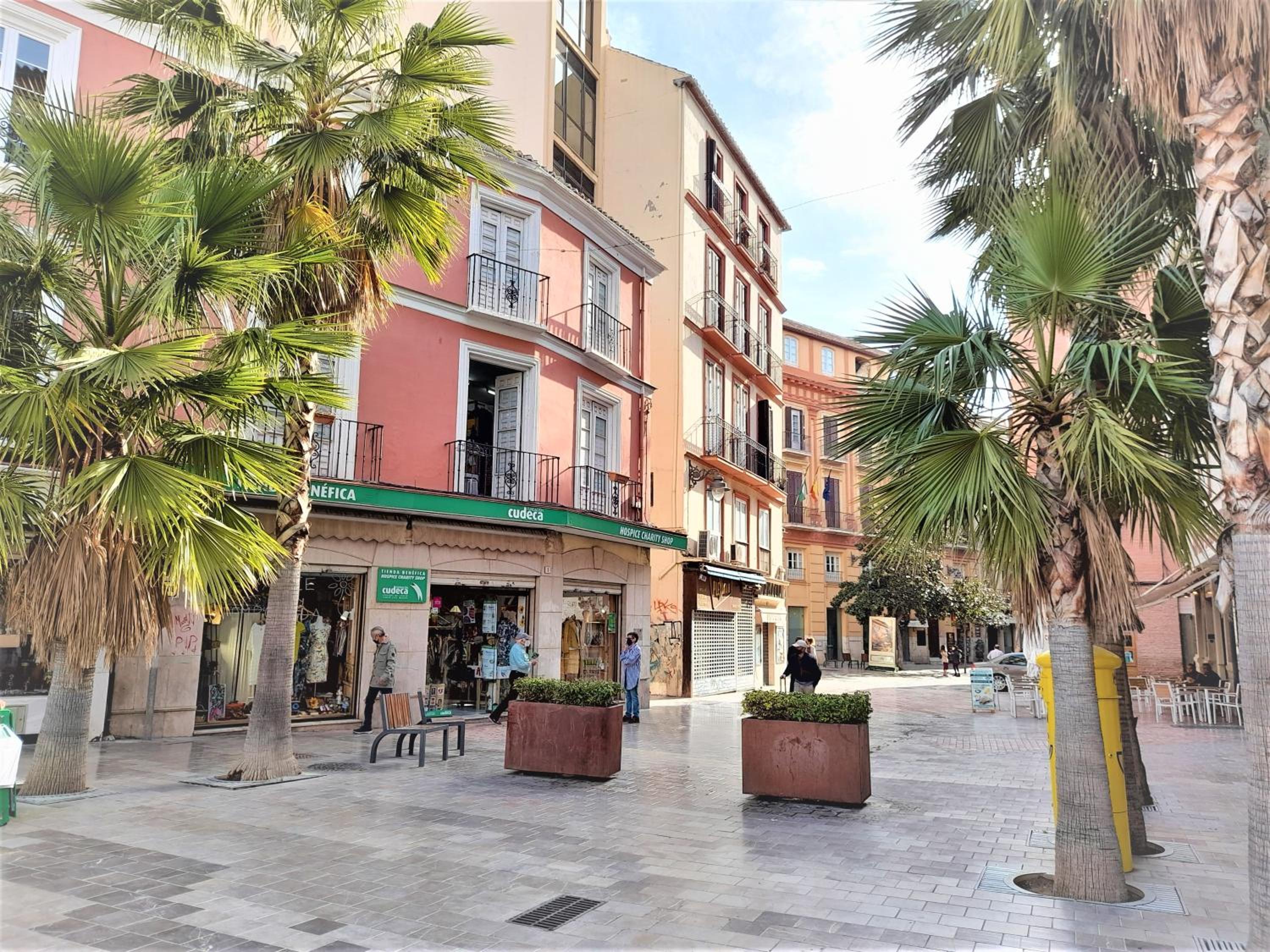 Beautiful flat with balcony and wifi in Málaga Center