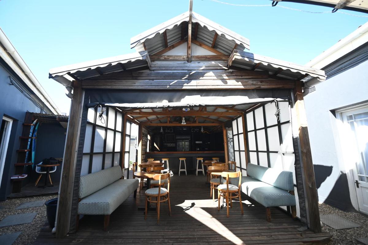 outdoor BBQ area