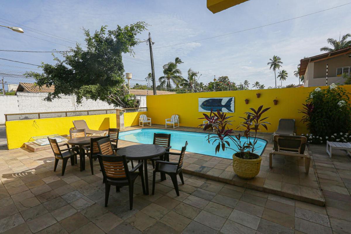 outdoor BBQ area