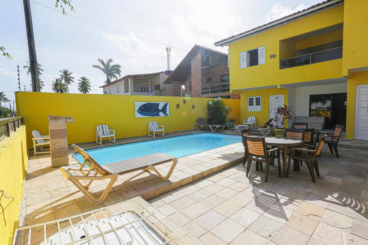 outdoor BBQ area
