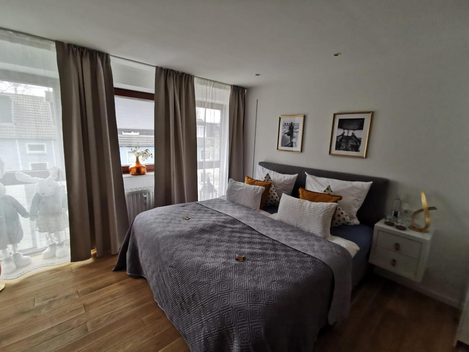 RhePi-Apartment en Essen — hotel room