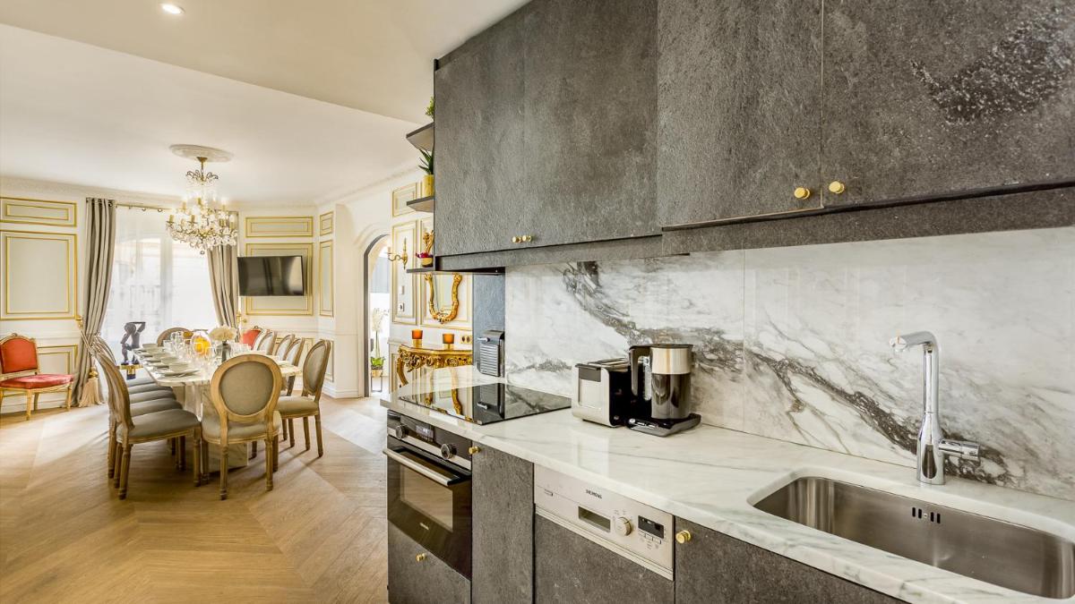 Luxury 6 Bedroom 5 bathroom Palace Apartment - Louvre View