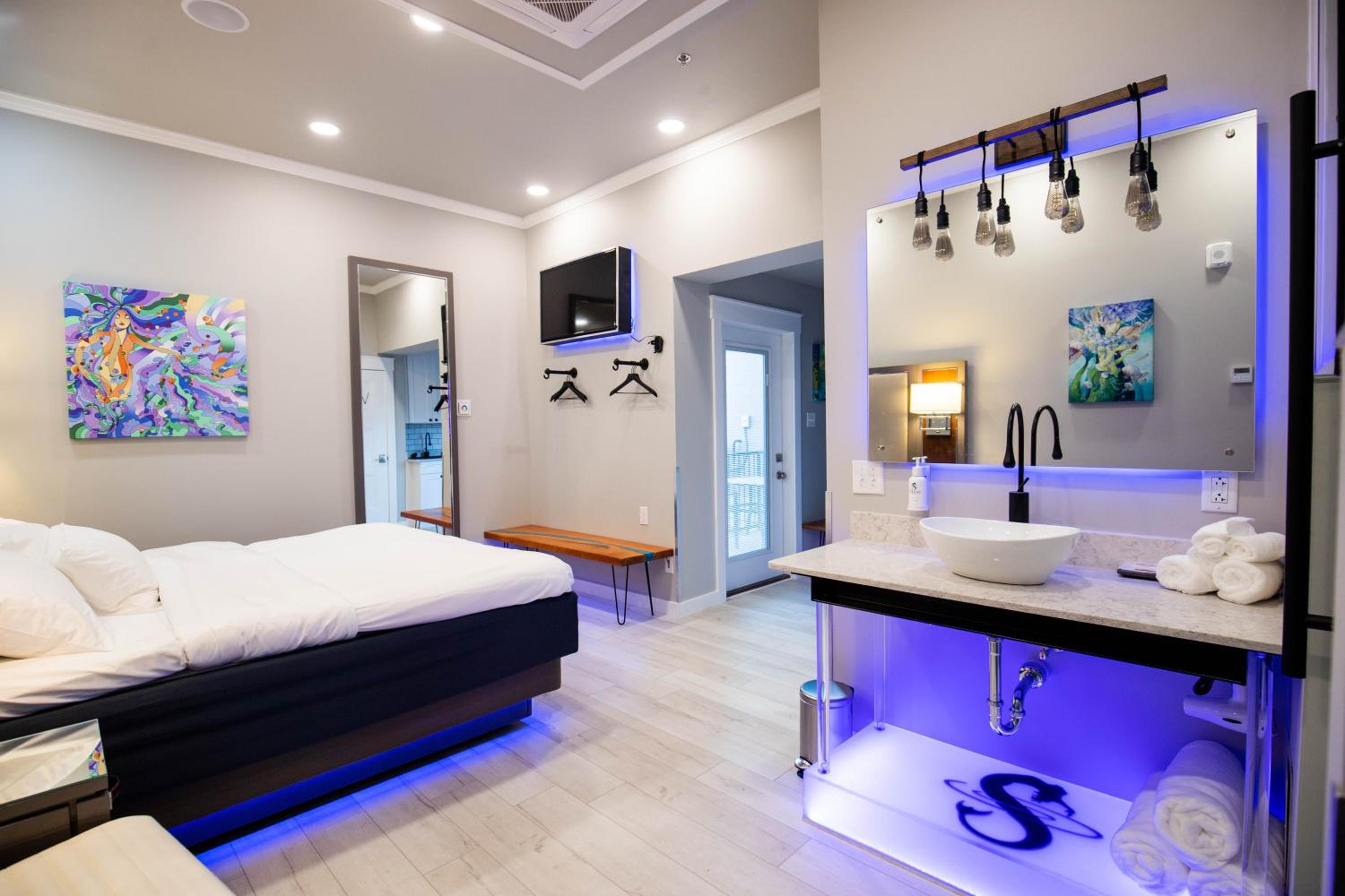 hotel room