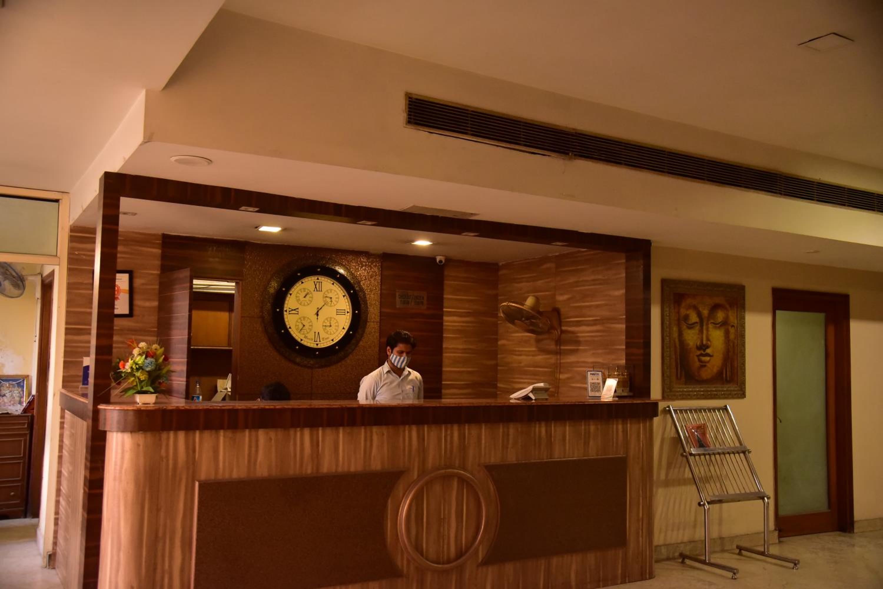 hotel reception