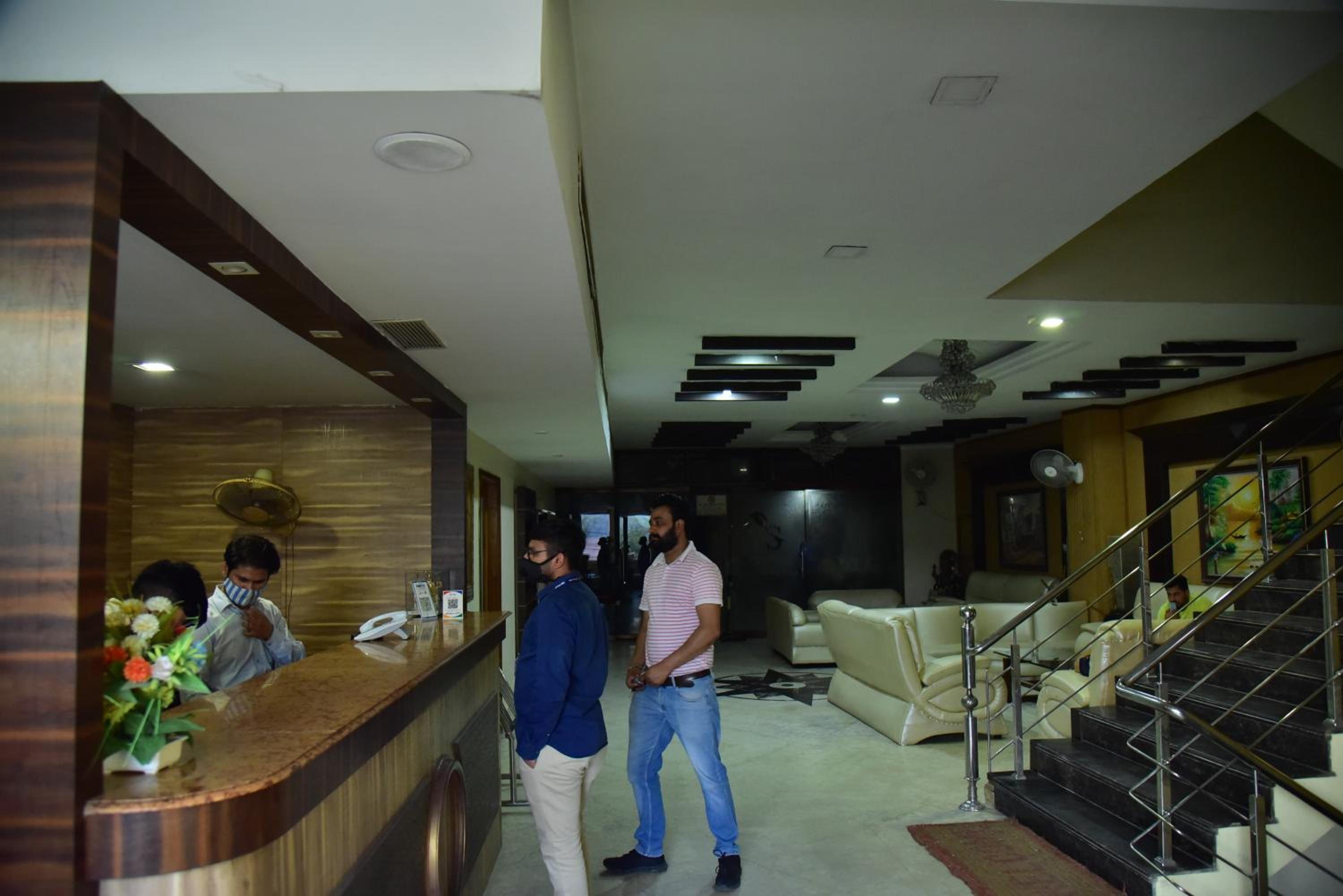 hotel reception