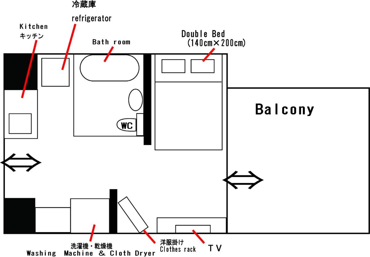 Tenpoint Hotel OKOU, Naha - 23