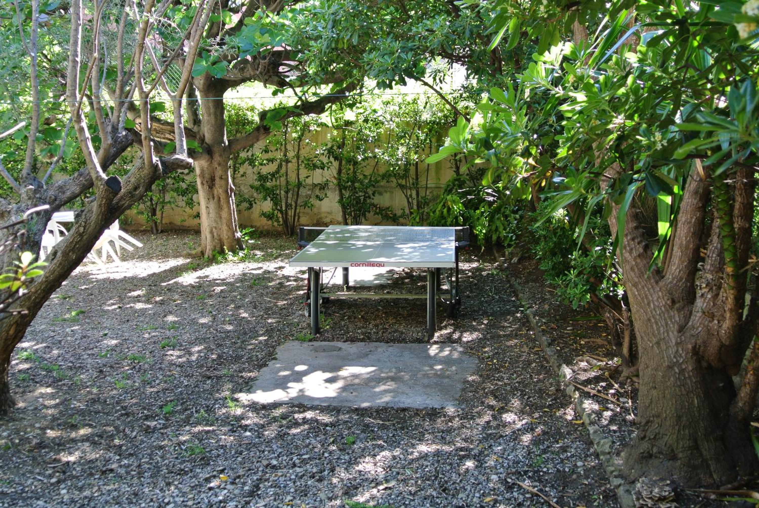 outdoor BBQ area