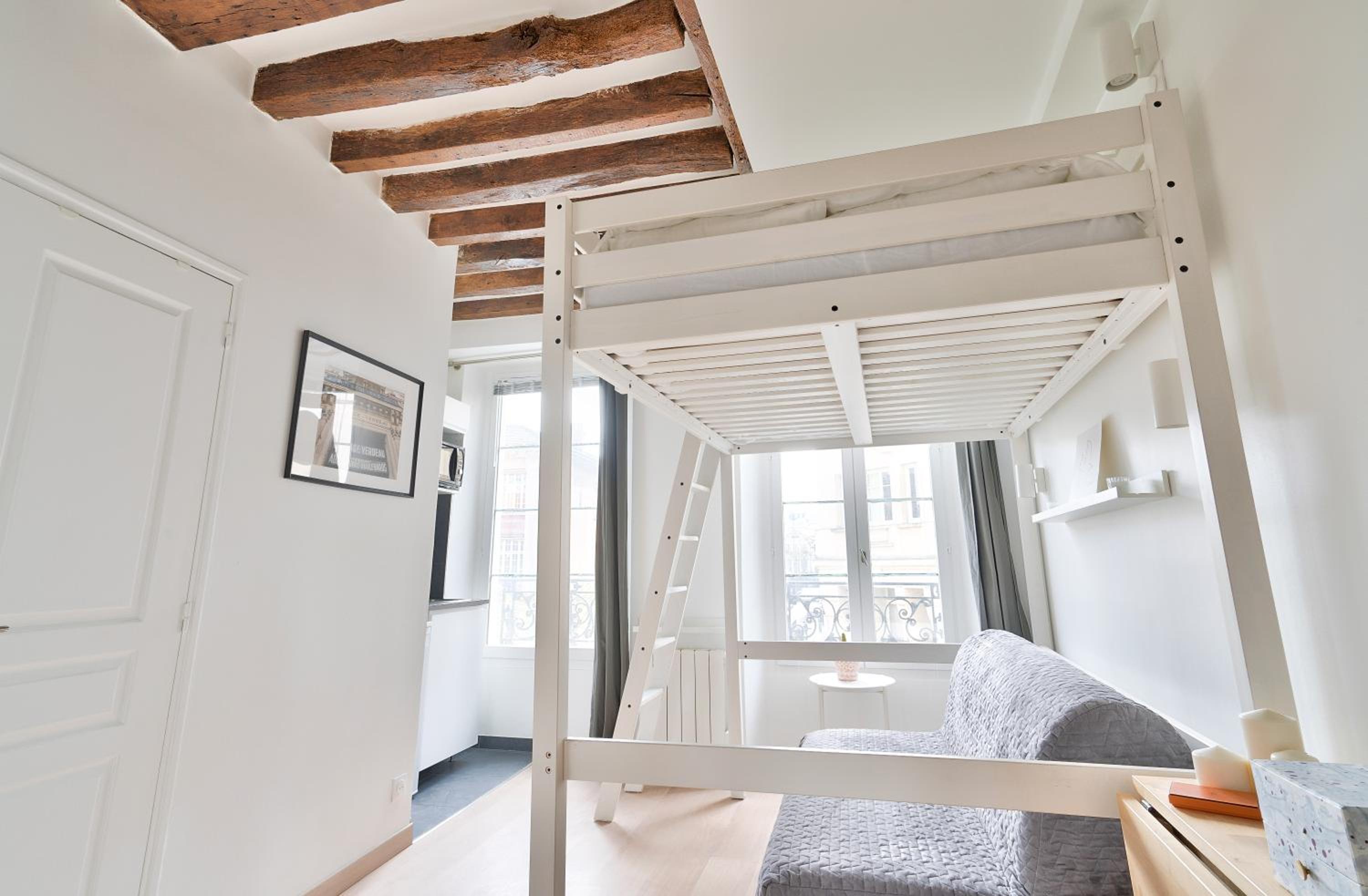 Pretty Mezzanine Studio in the Heart of Paris (2F)