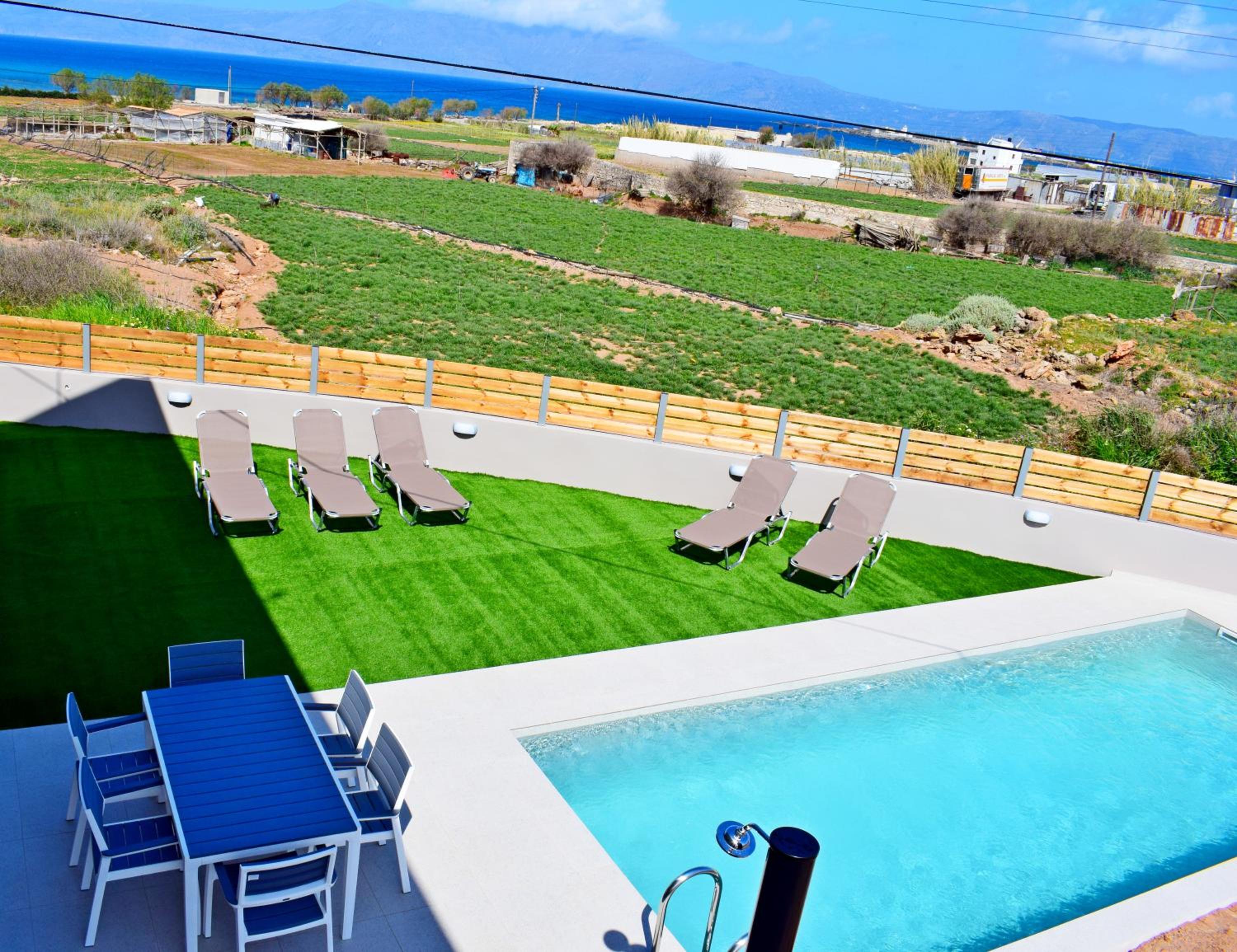 Balos Residence private pool Seafront Seaview photo 5