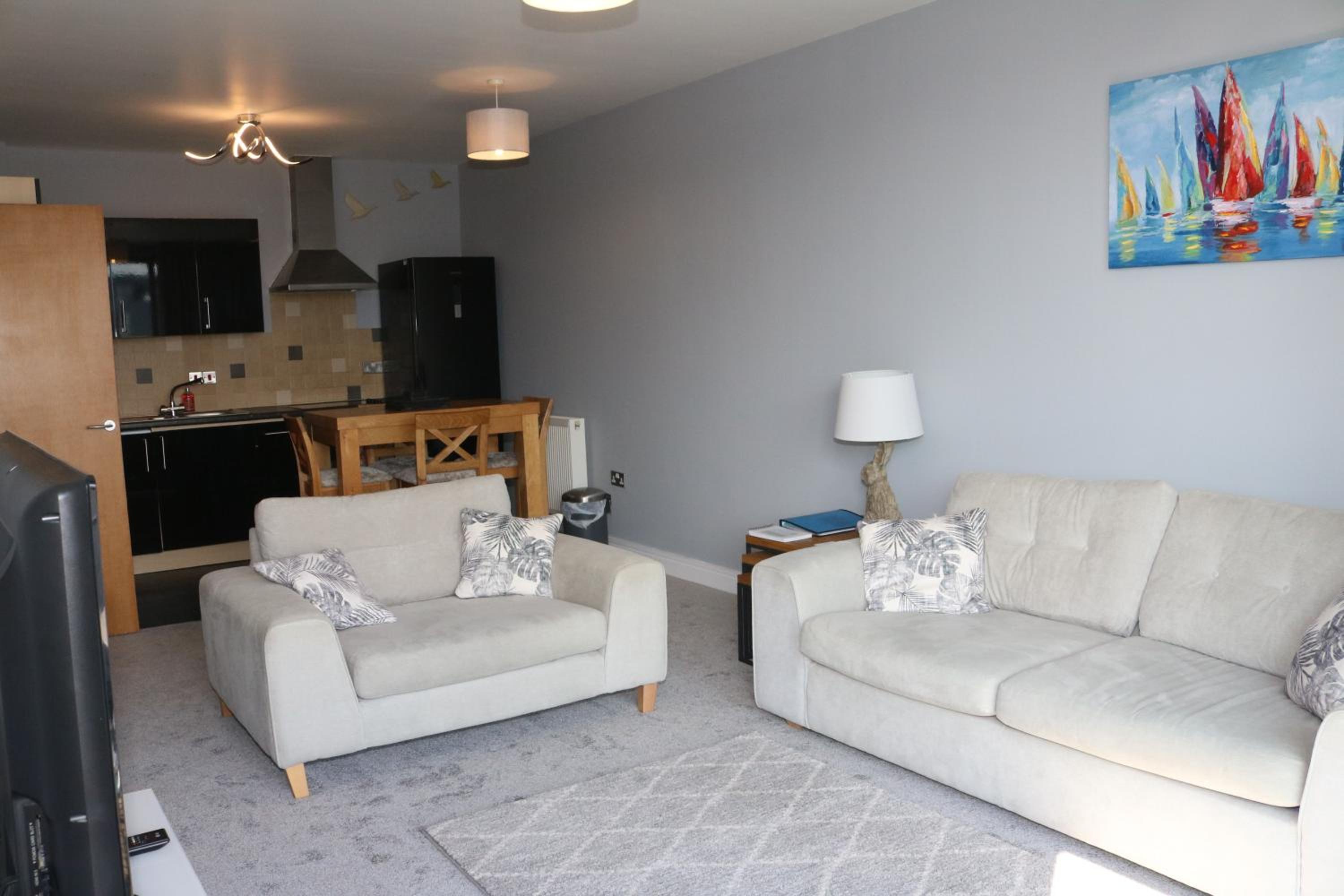 Plymouth Flat with Sea Views view 2
